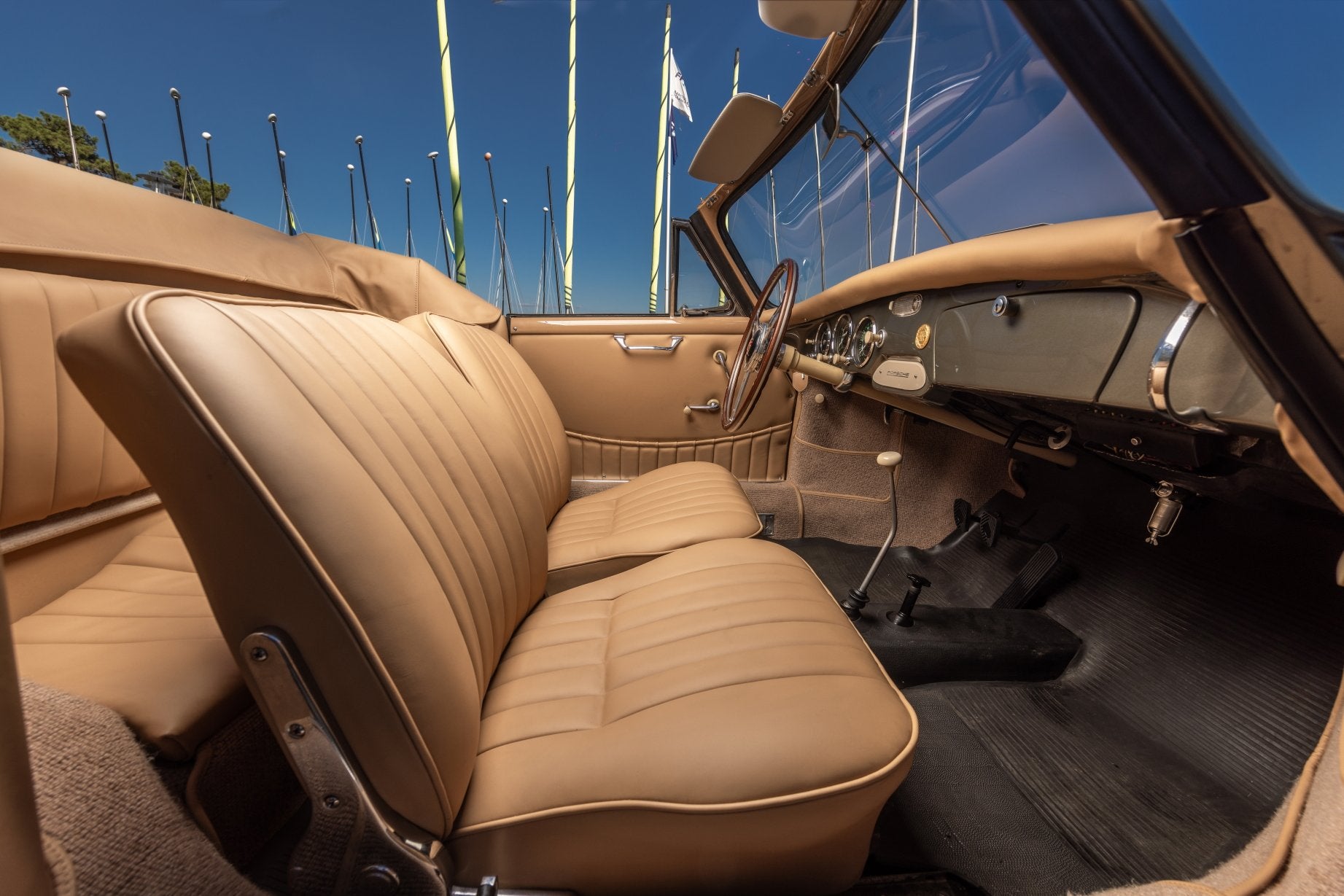 Porsche 356 A 1600 Super - Intérieur Beige