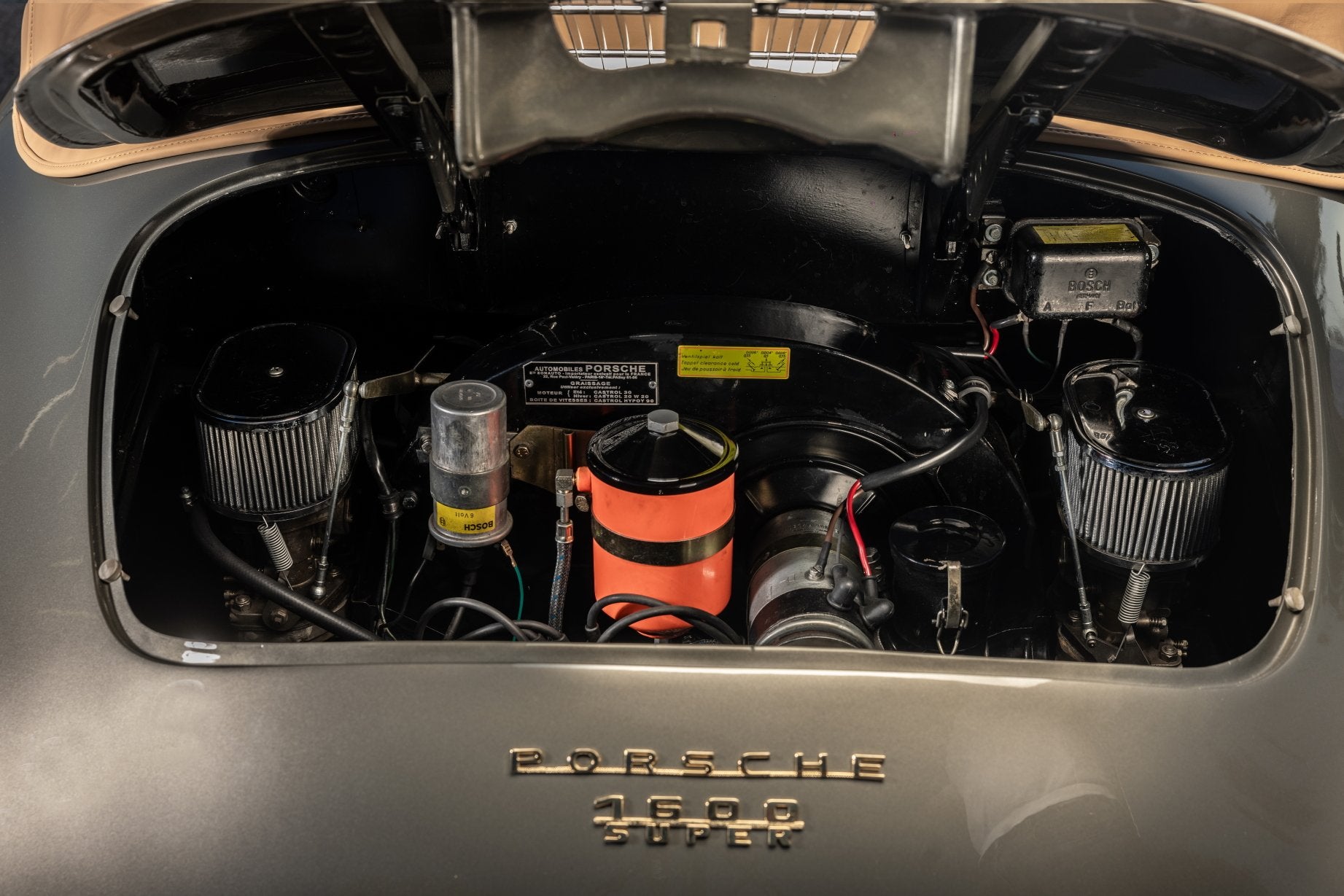 Porsche 356 A 1600 Super - Intérieur Beige