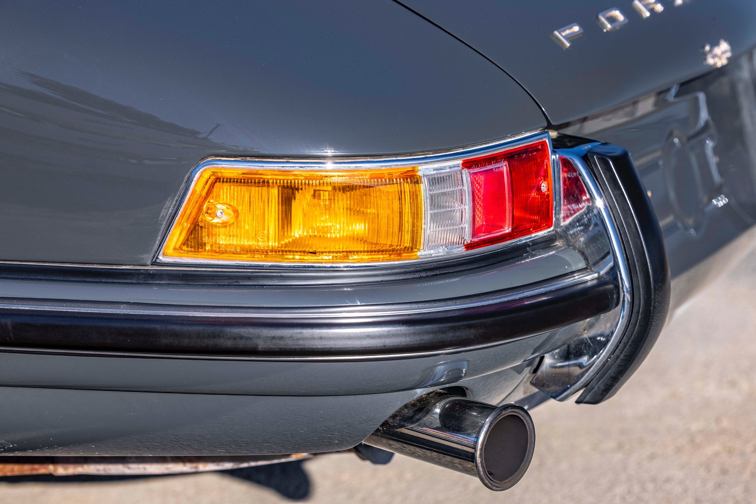 911 Targa Soft Windows 1967 Slate Grey