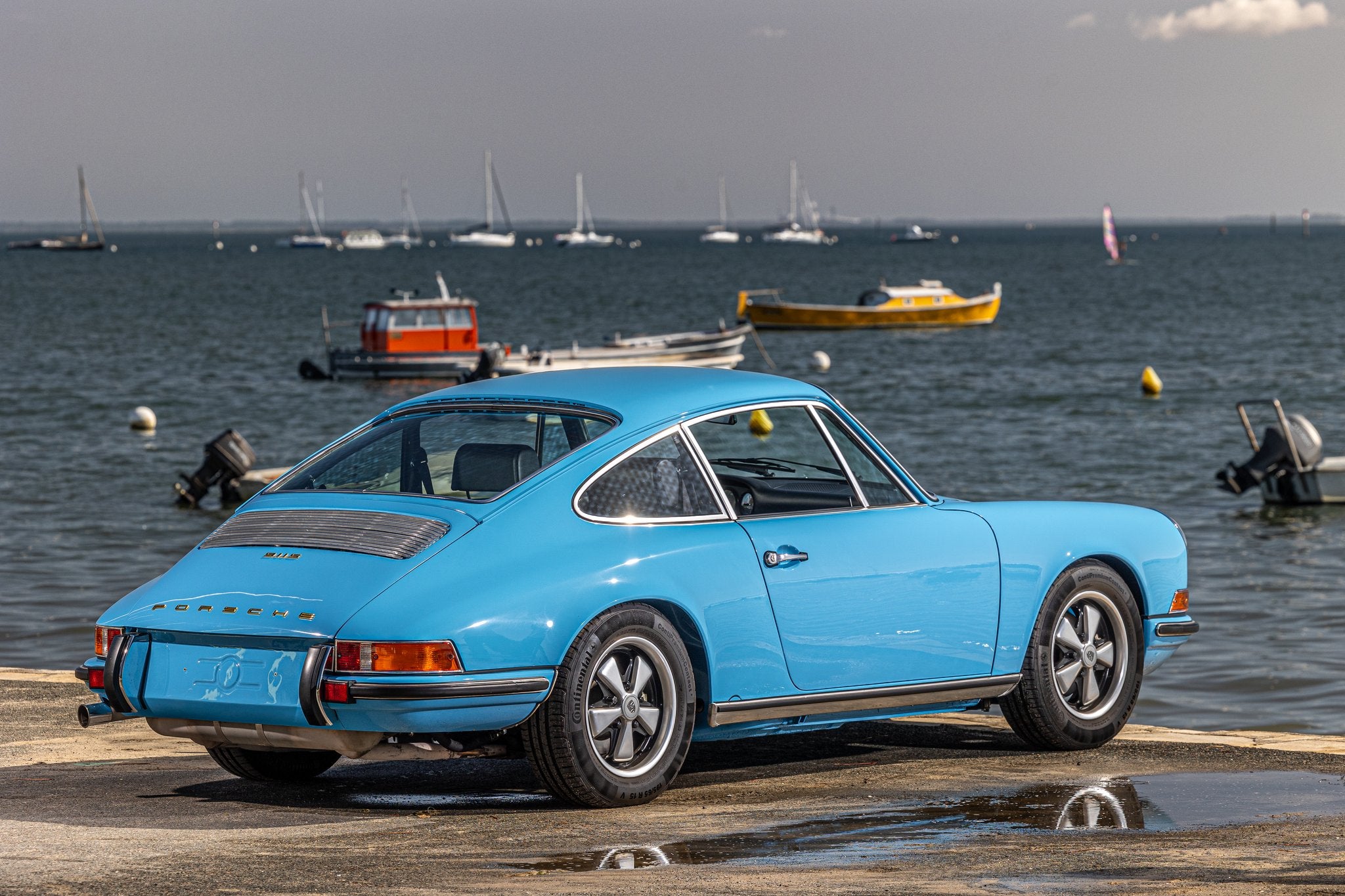 911 S coupé 1970 Pastel Blue