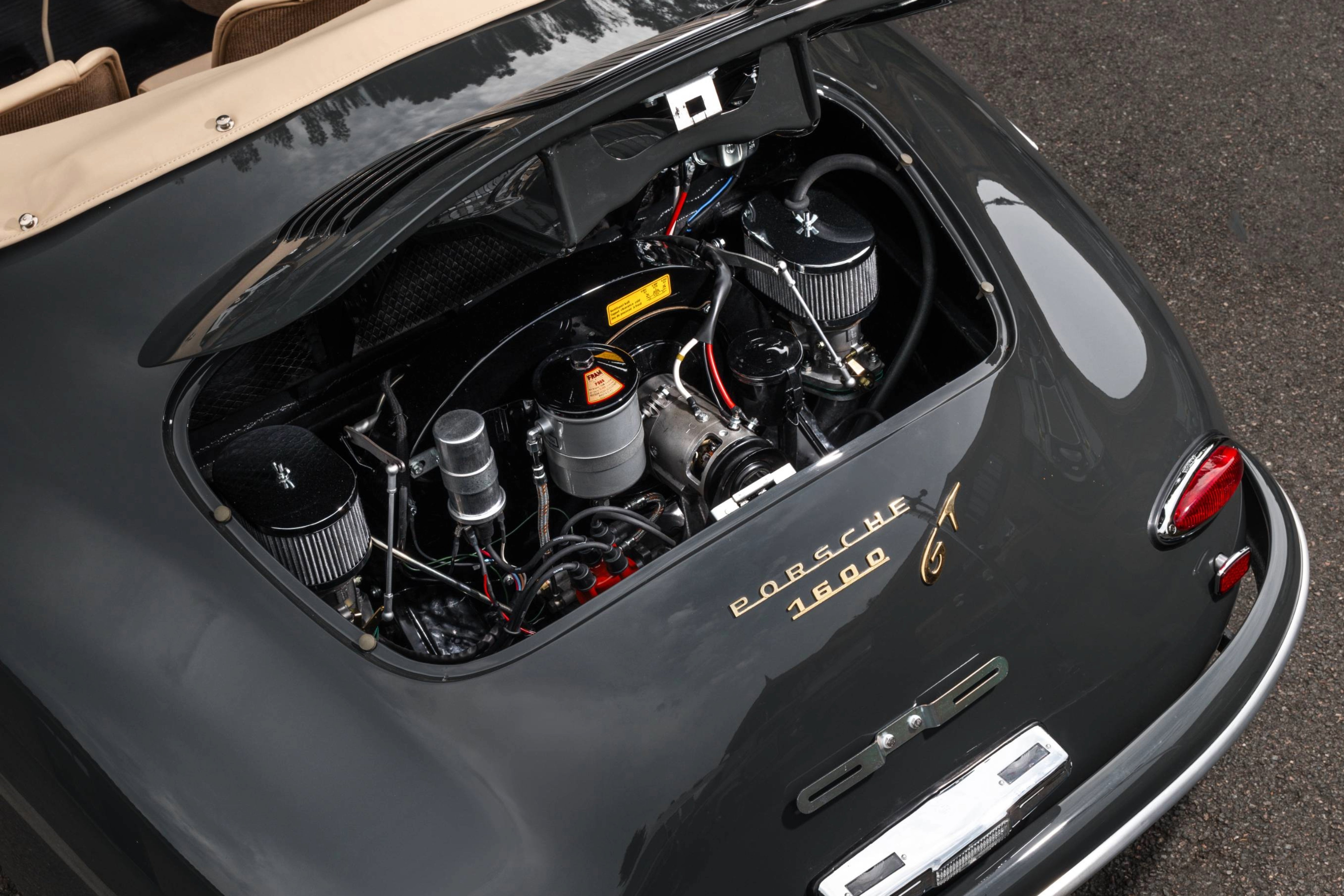 356 Convertible D 1959 mit originalem 125PS Motor
