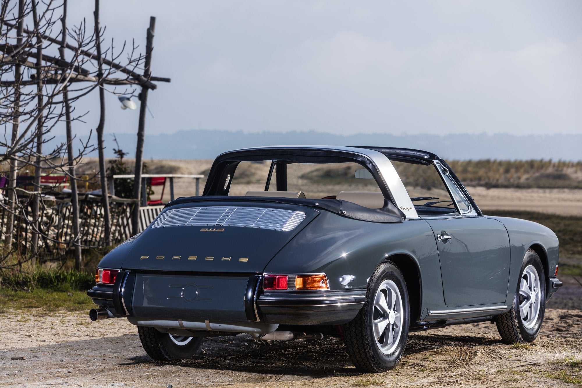 Voiture Porsche 911 2.0 S Slate Grey Targa Soft Window