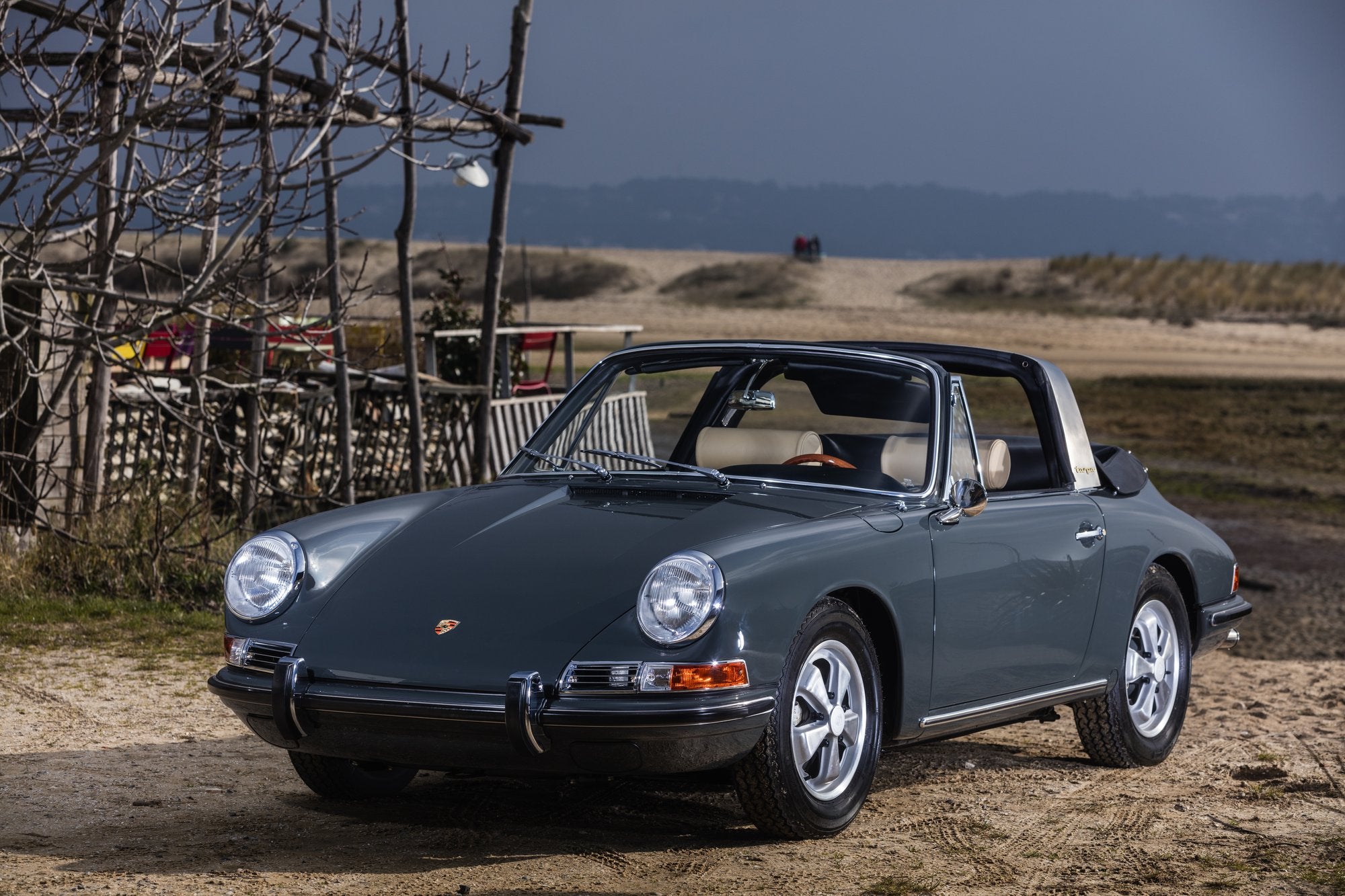 Voiture Porsche 911 2.0 S Slate Grey Targa Soft Window