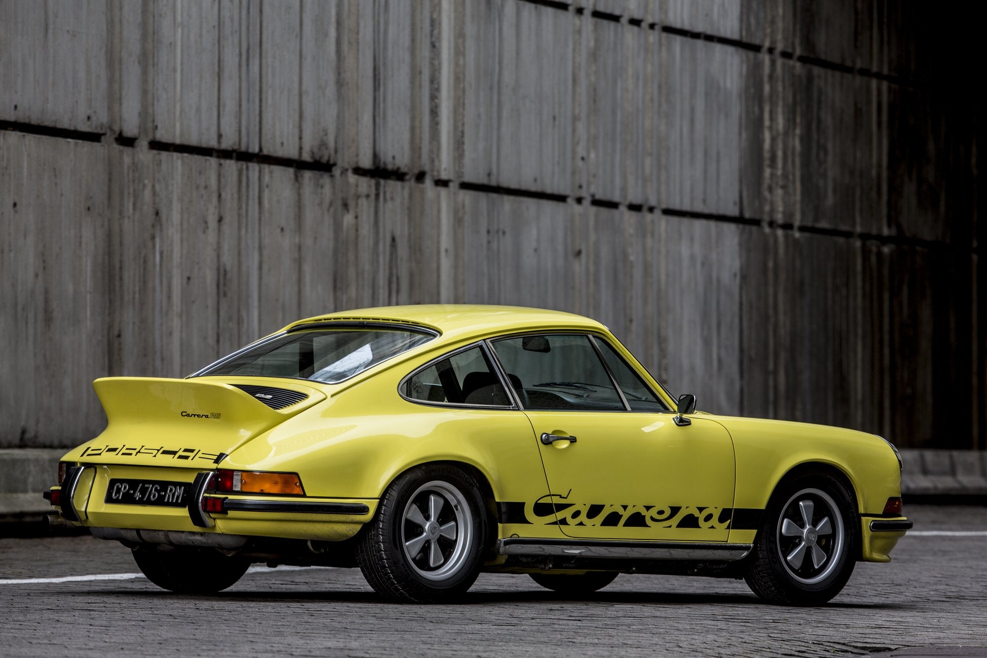 Voiture Porsche 2.7 Touring RS Jaune