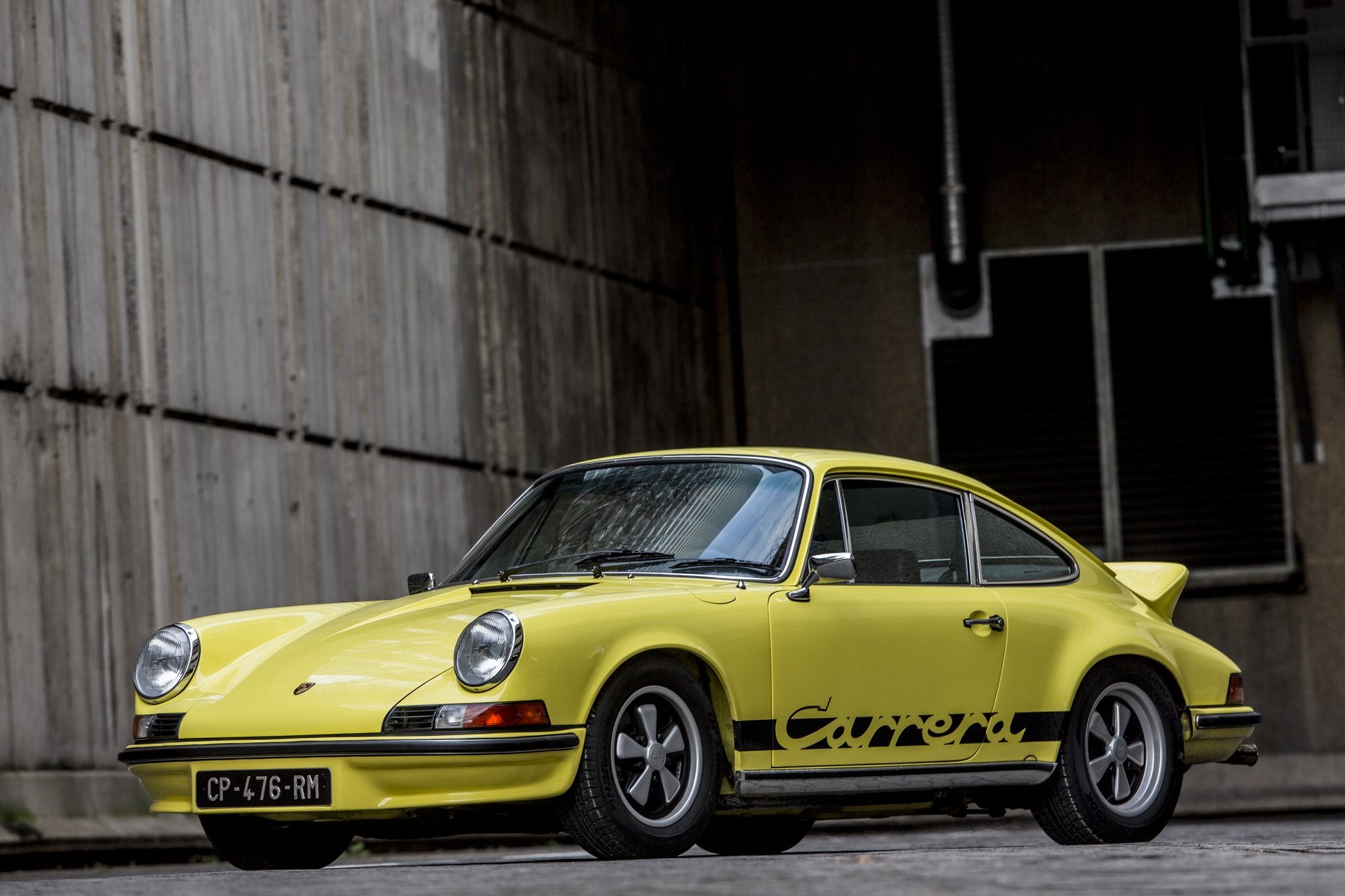 Voiture Porsche 2.7 Touring RS Jaune