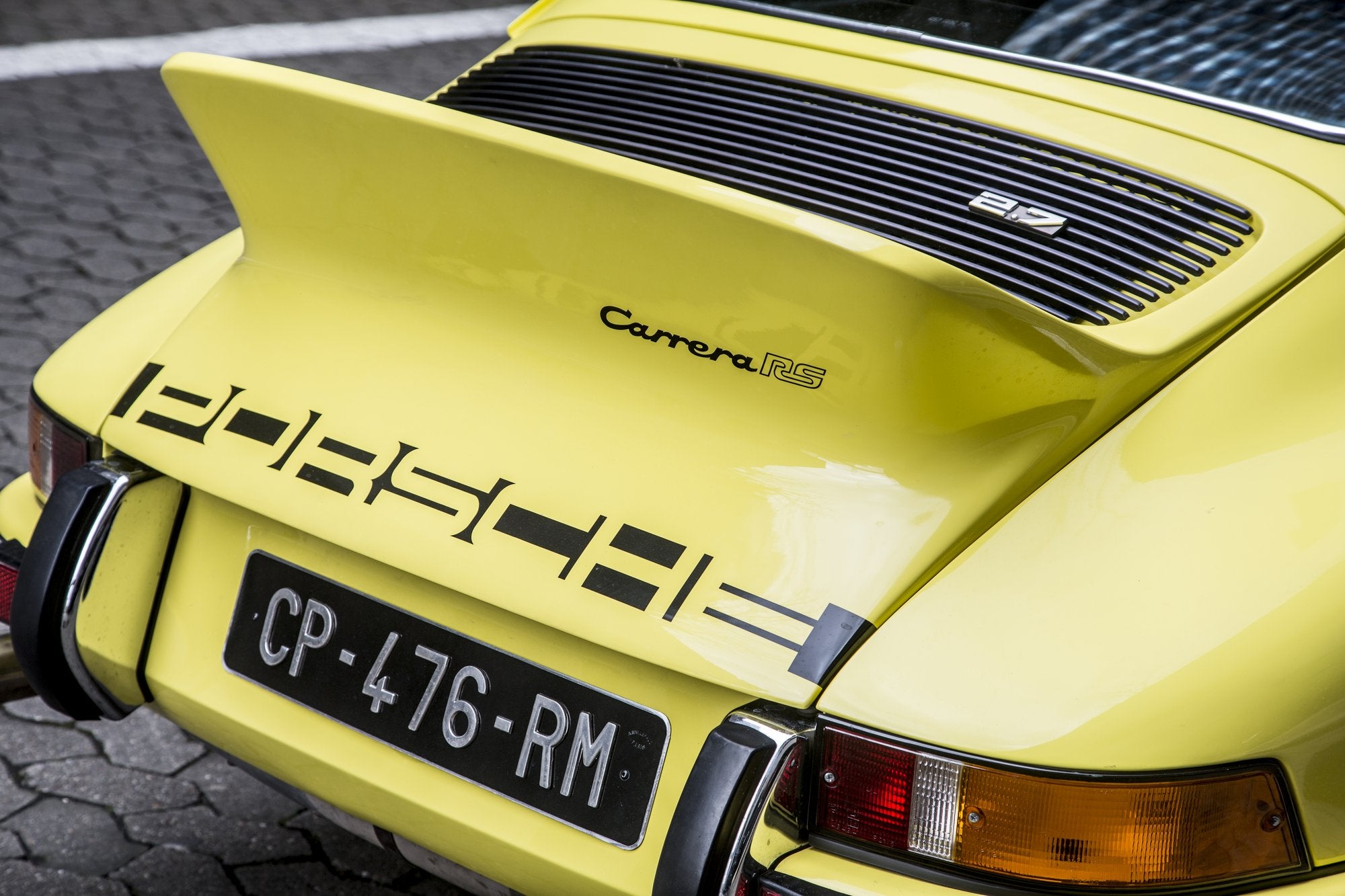 Voiture Porsche 2.7 Touring RS Jaune