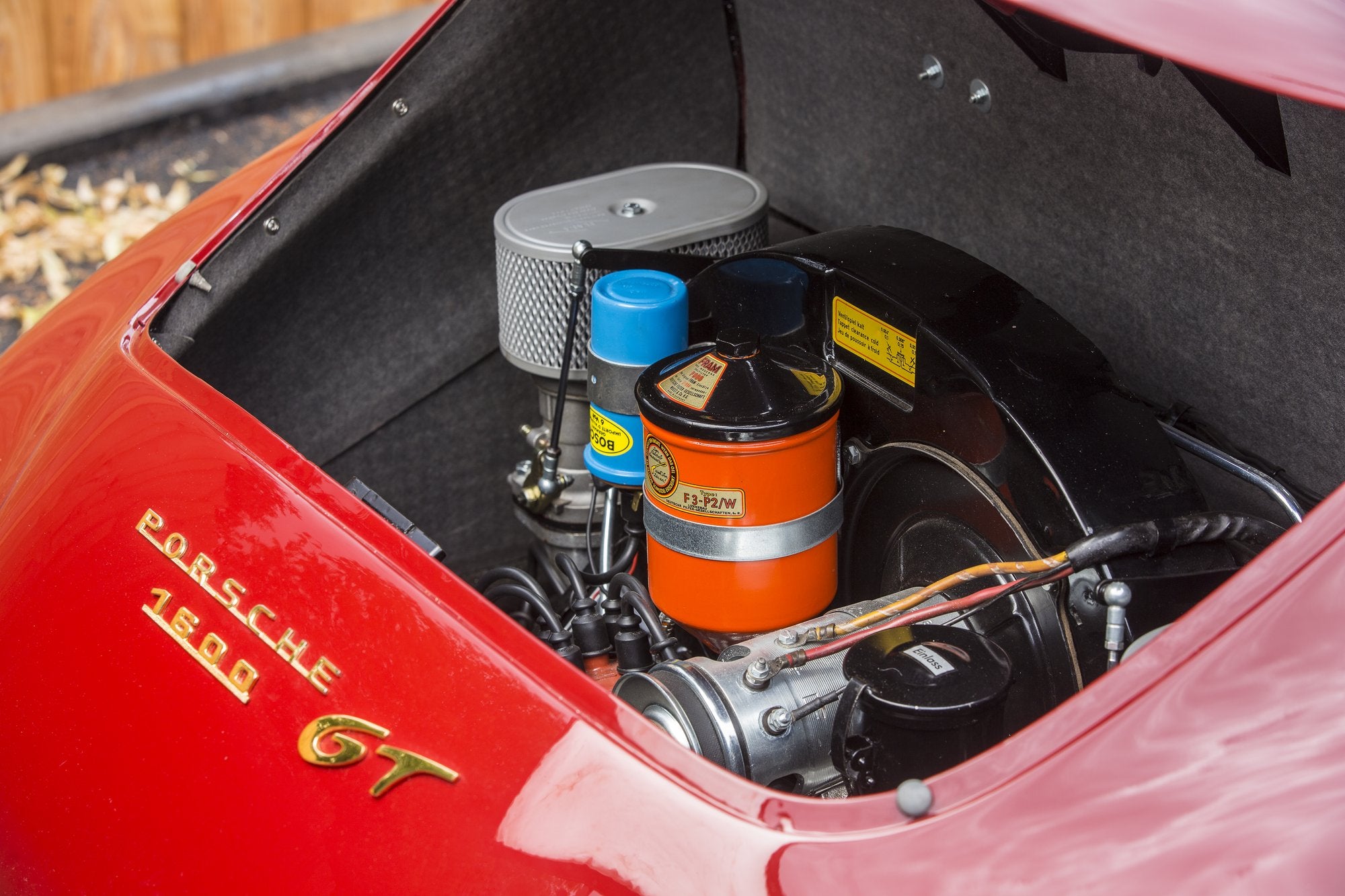 Voiture Porsche 356 At2 GT Corail Coupé Rouge