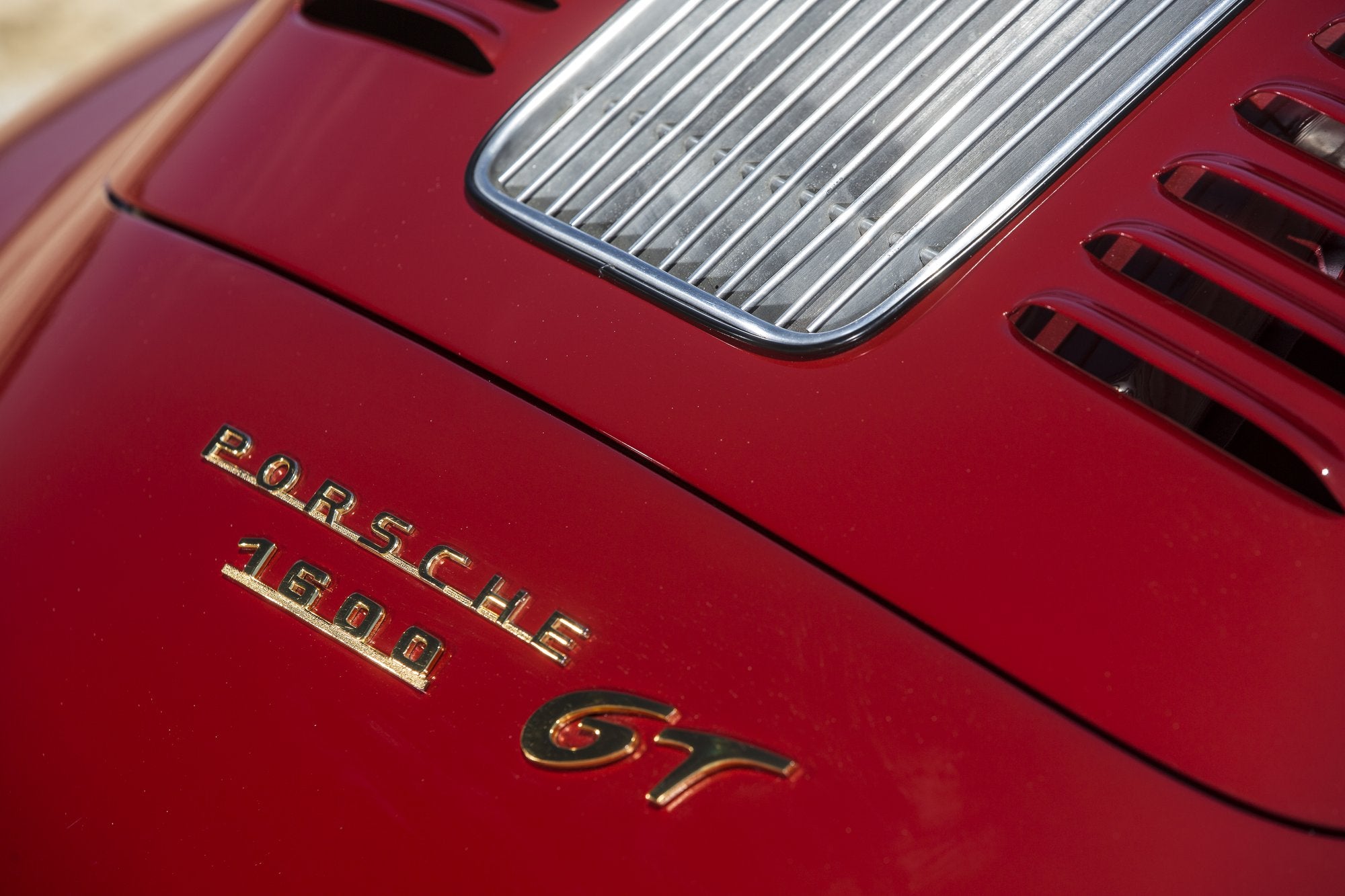 Voiture Porsche 356 At2 GT Corail Coupé Rouge