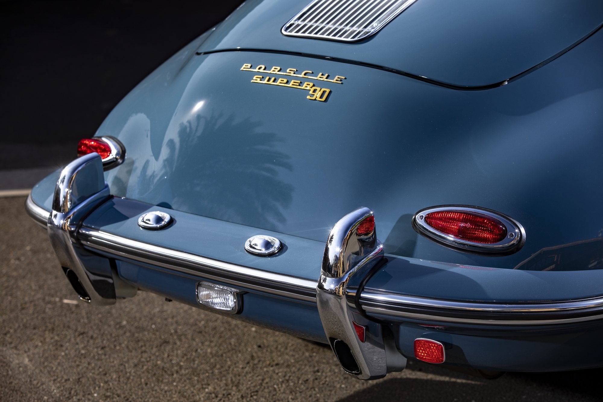 Voiture Porsche 356 BT5 Cabriolet Super 90 - Intérieur Caramel