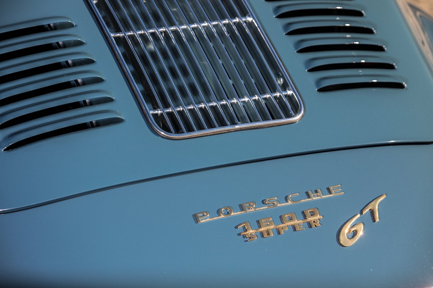 Voiture Porsche 356 At2 GT Coupé Agua Blue