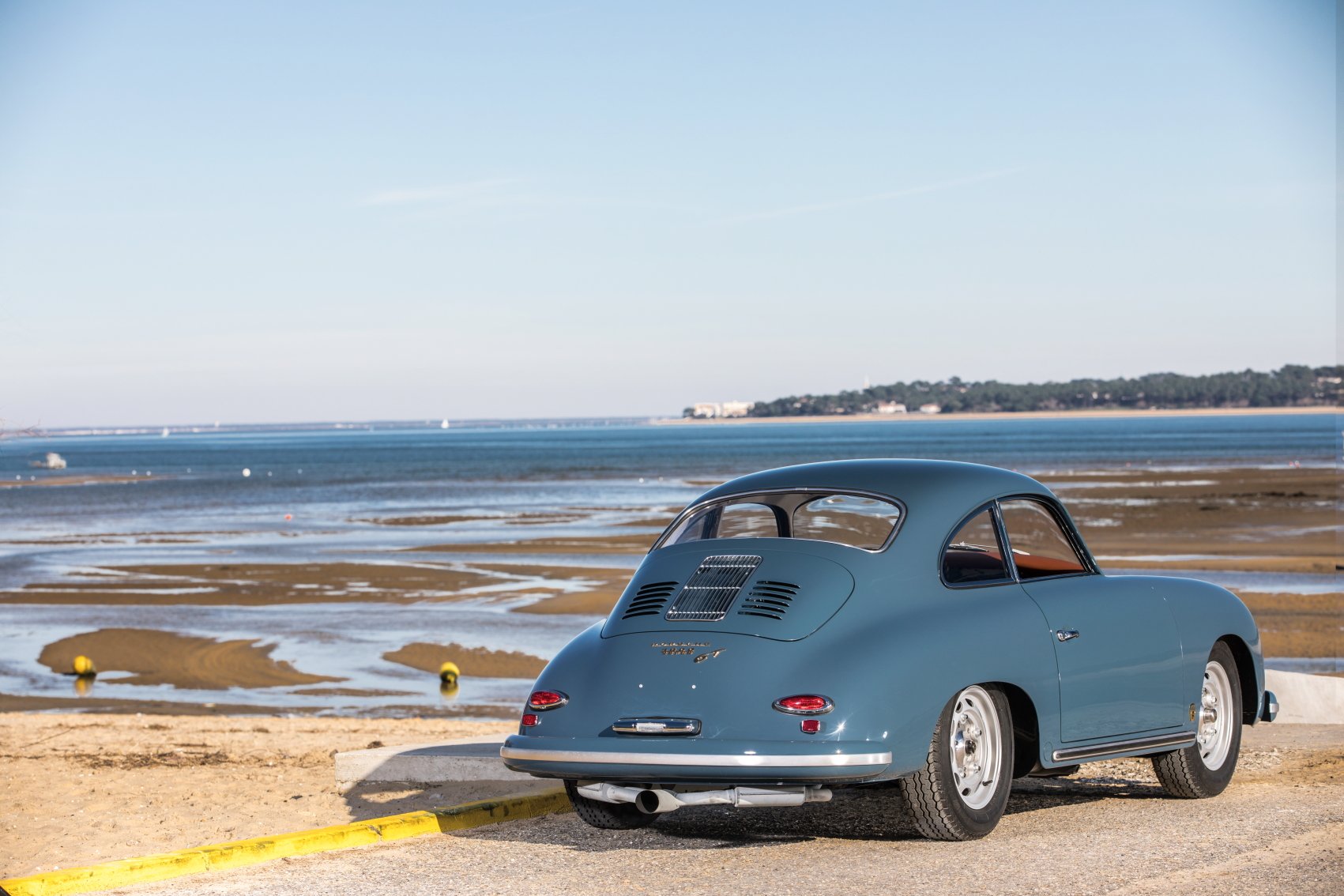 Voiture Porsche 356 At2 GT Coupé Agua Blue