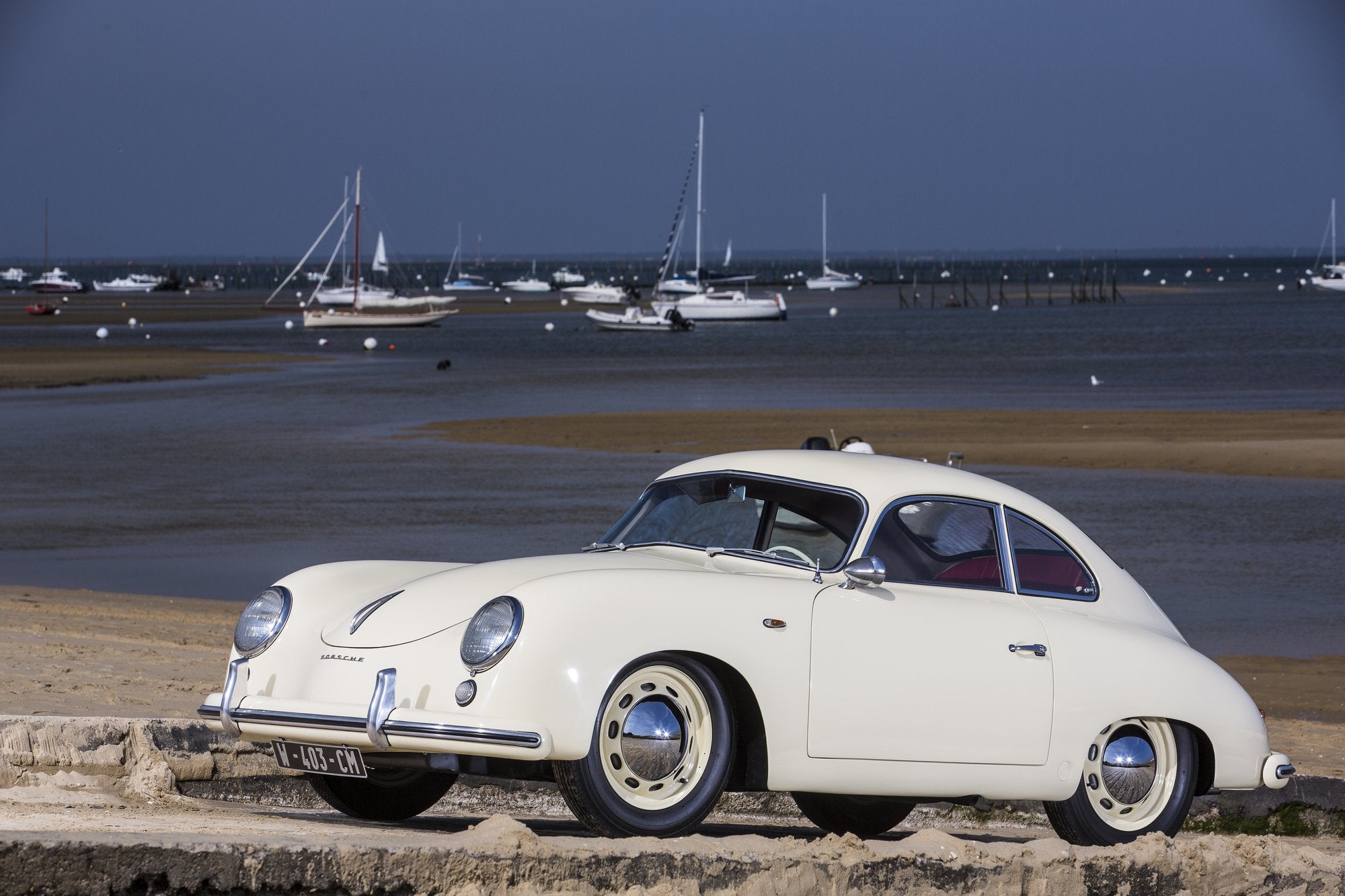 Voiture Porsche 356 Pré-A 53 Ivoire Coupé