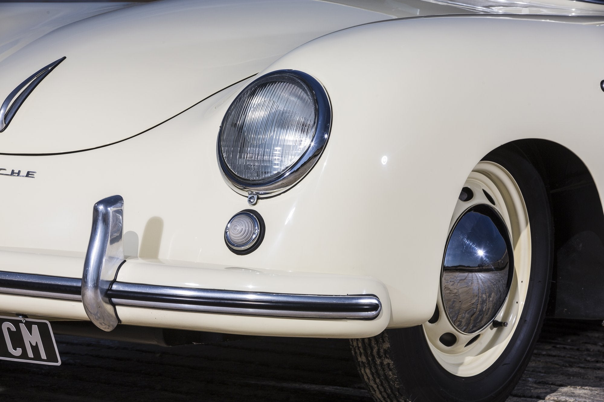 Voiture Porsche 356 Pré-A 53 Ivoire Coupé