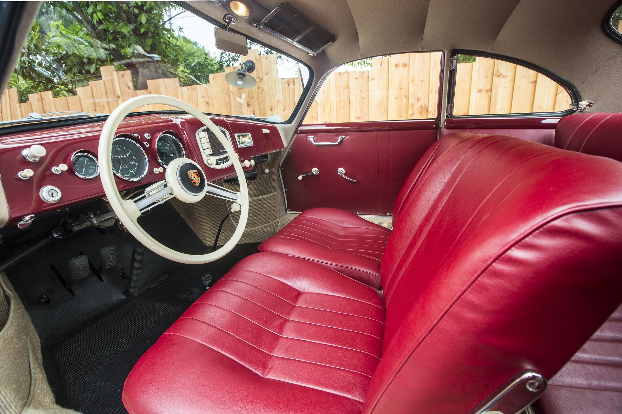 Voiture Porsche 356 Pré-A 53 Ivoire Coupé