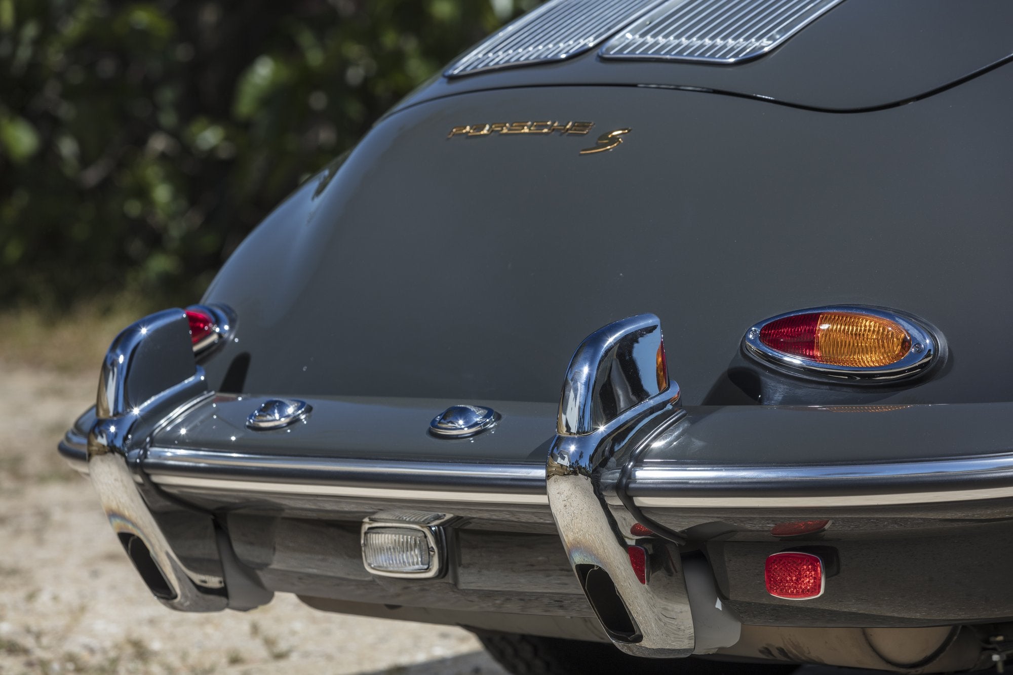 Voiture Porsche Roadster Slate Grey Cuir Rouge Cabane