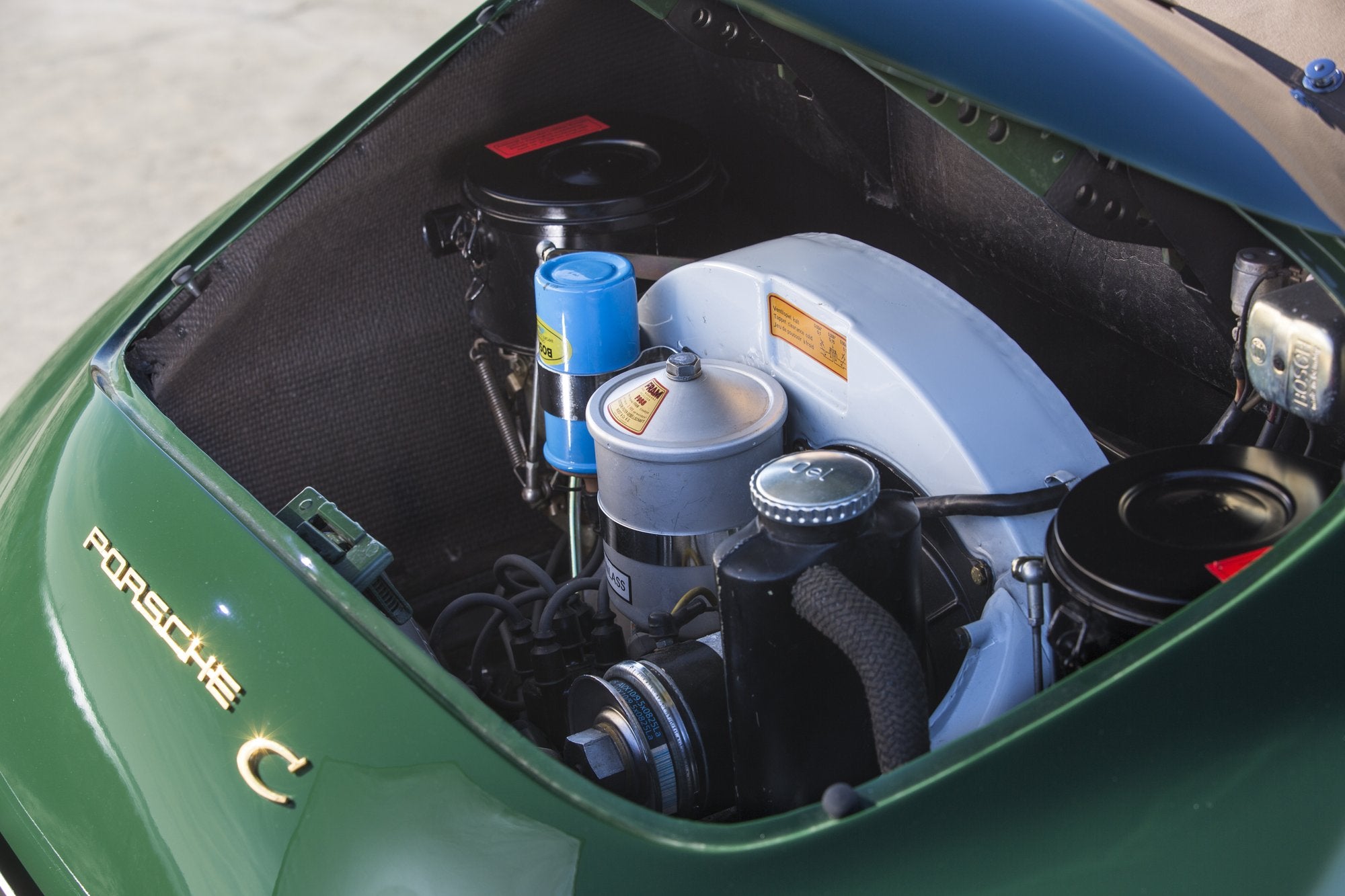 Voiture Porsche 356 C Cab Irish Green