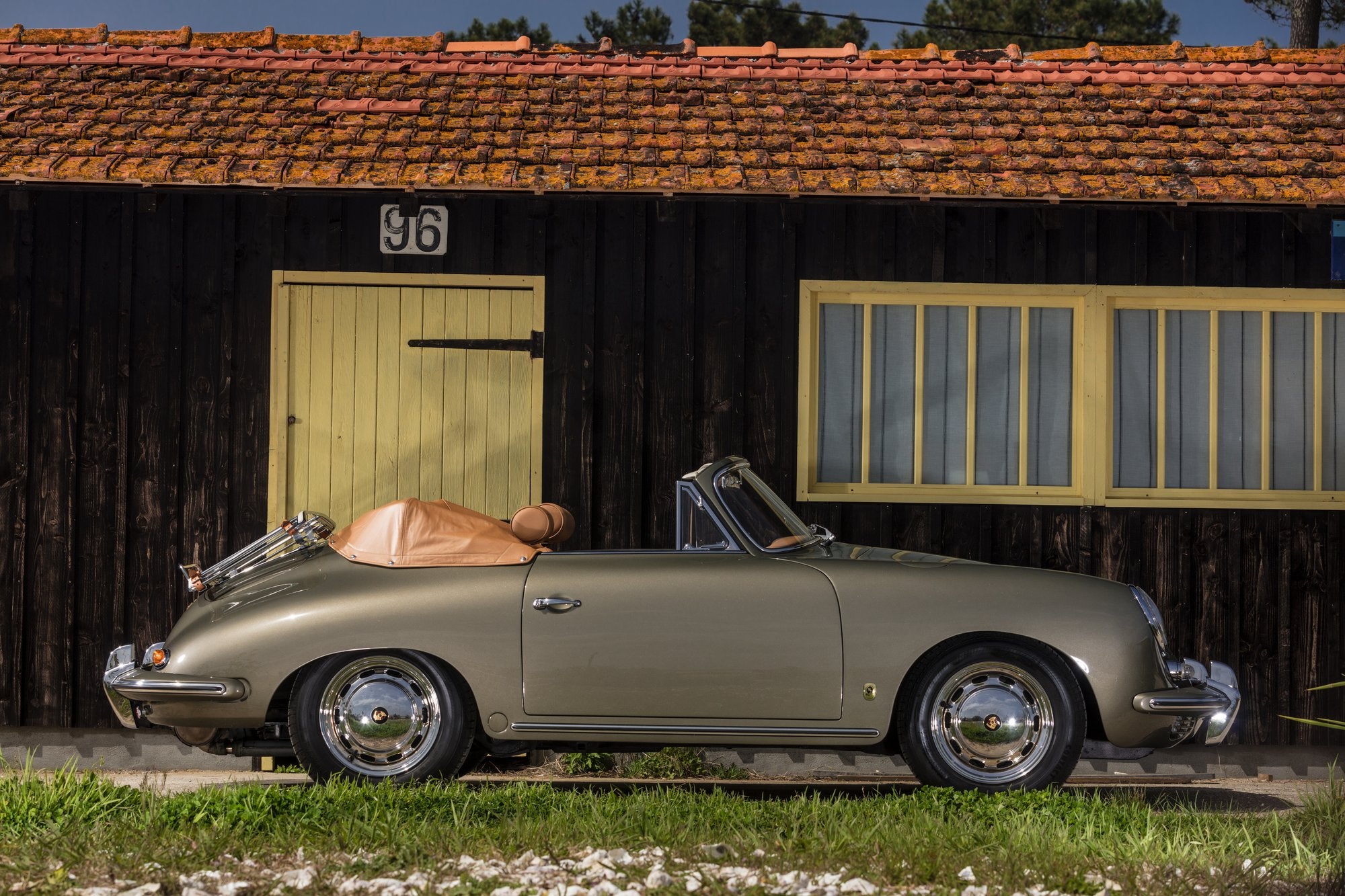 Voiture Porsche 356 Cabrio SC Bronze Biscuit