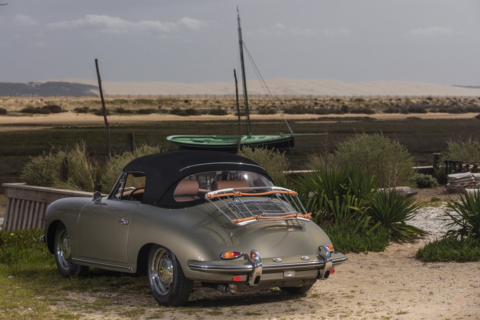 Voiture Porsche 356 Cabrio SC Bronze Biscuit