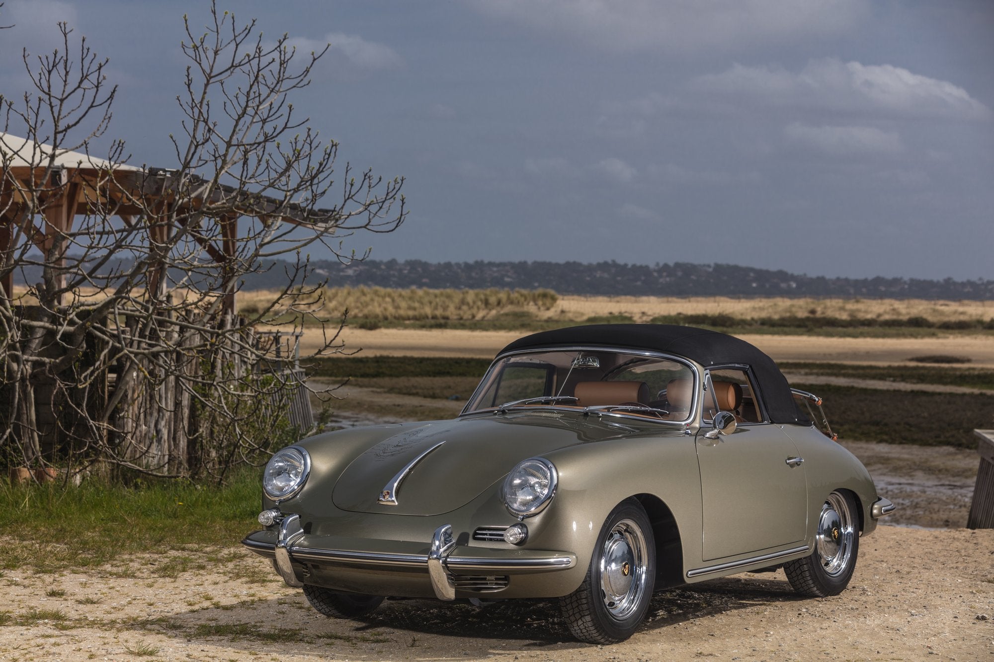 Voiture Porsche 356 Cabrio SC Bronze Biscuit