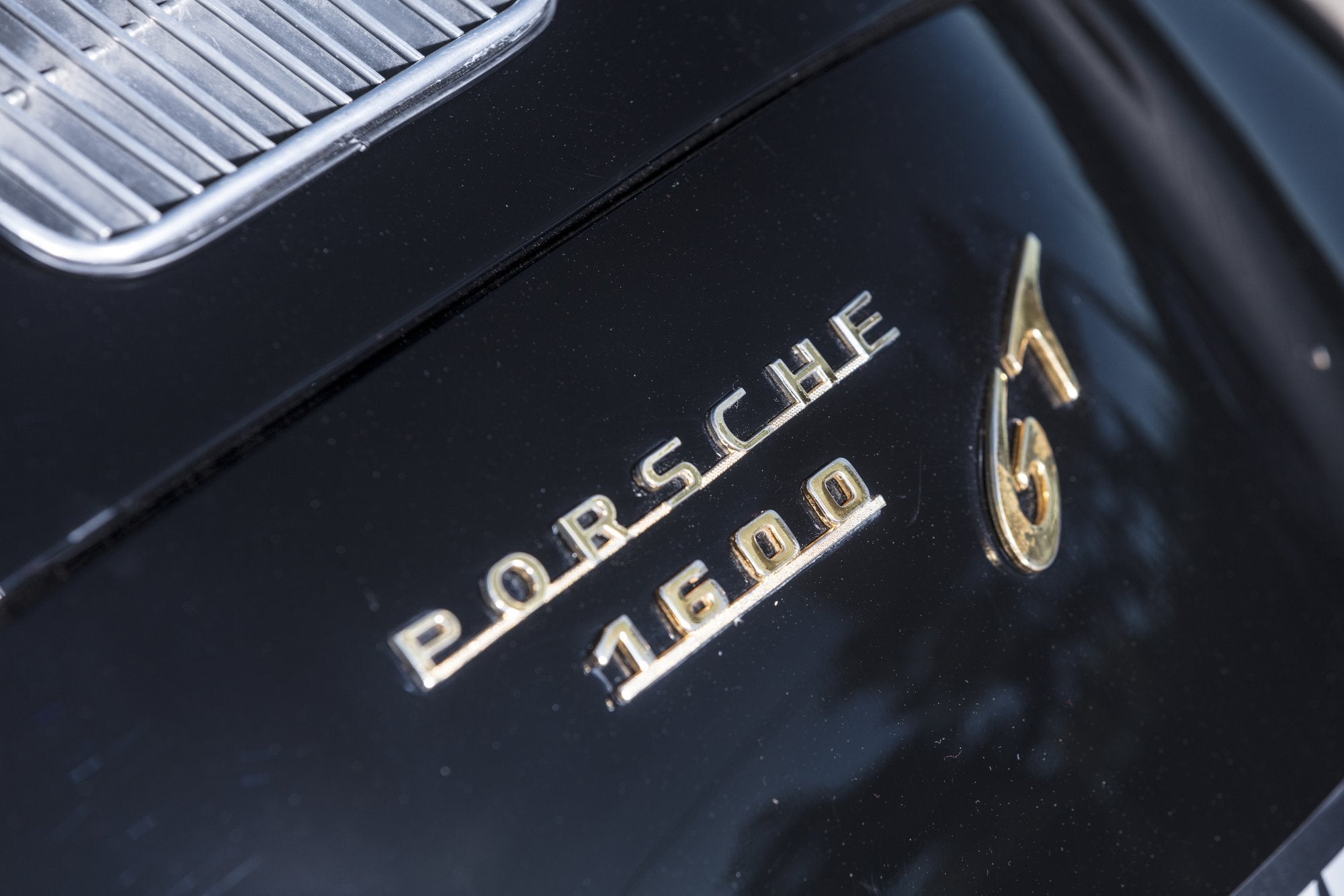 Voiture Porsche 356 Speedster Noir Cuir Clair 2