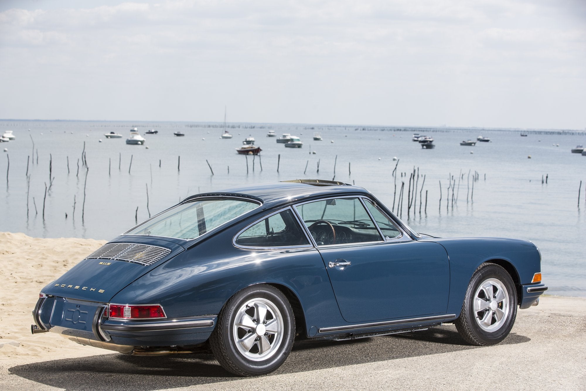 Voiture Porsche 911 2.0S Agua Blue Cuir Noir
