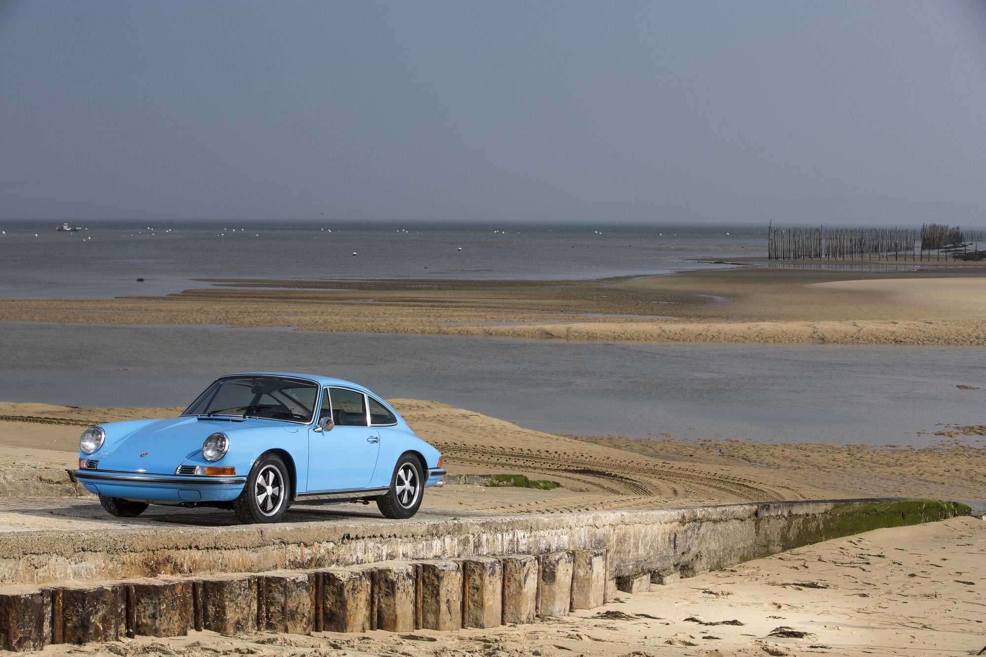 Voiture Porsche 911 2.2S Coupé - Bleu Pastel