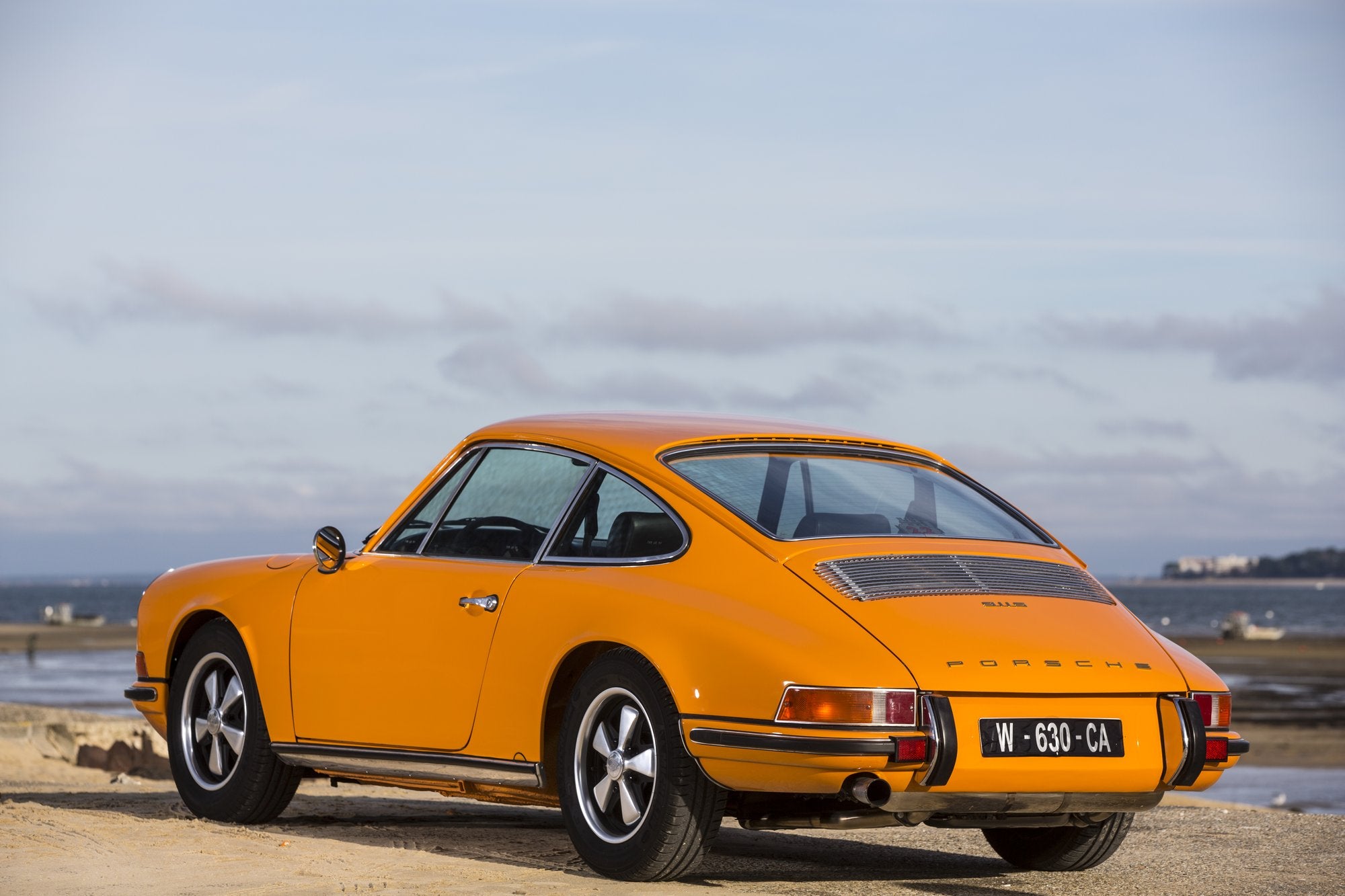 Voiture Porsche 911 2.2S Orange Signal 1970 W630