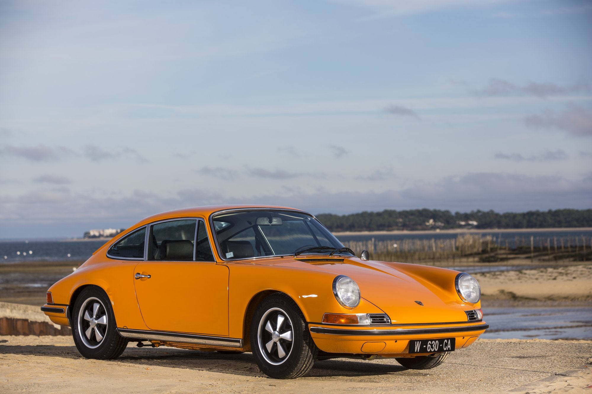 Voiture Porsche 911 2.2S Orange Signal 1970 W630