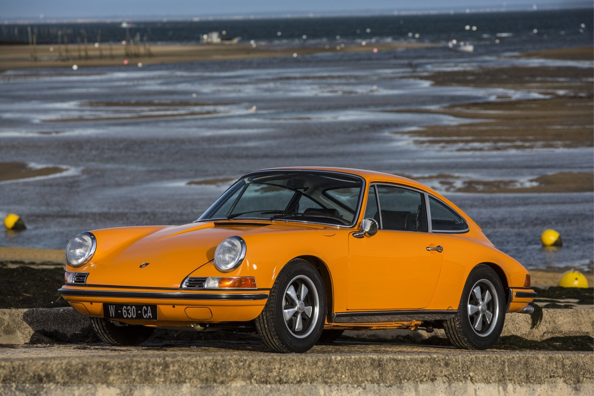 Voiture Porsche 911 2.2S Orange Signal 1970 W630