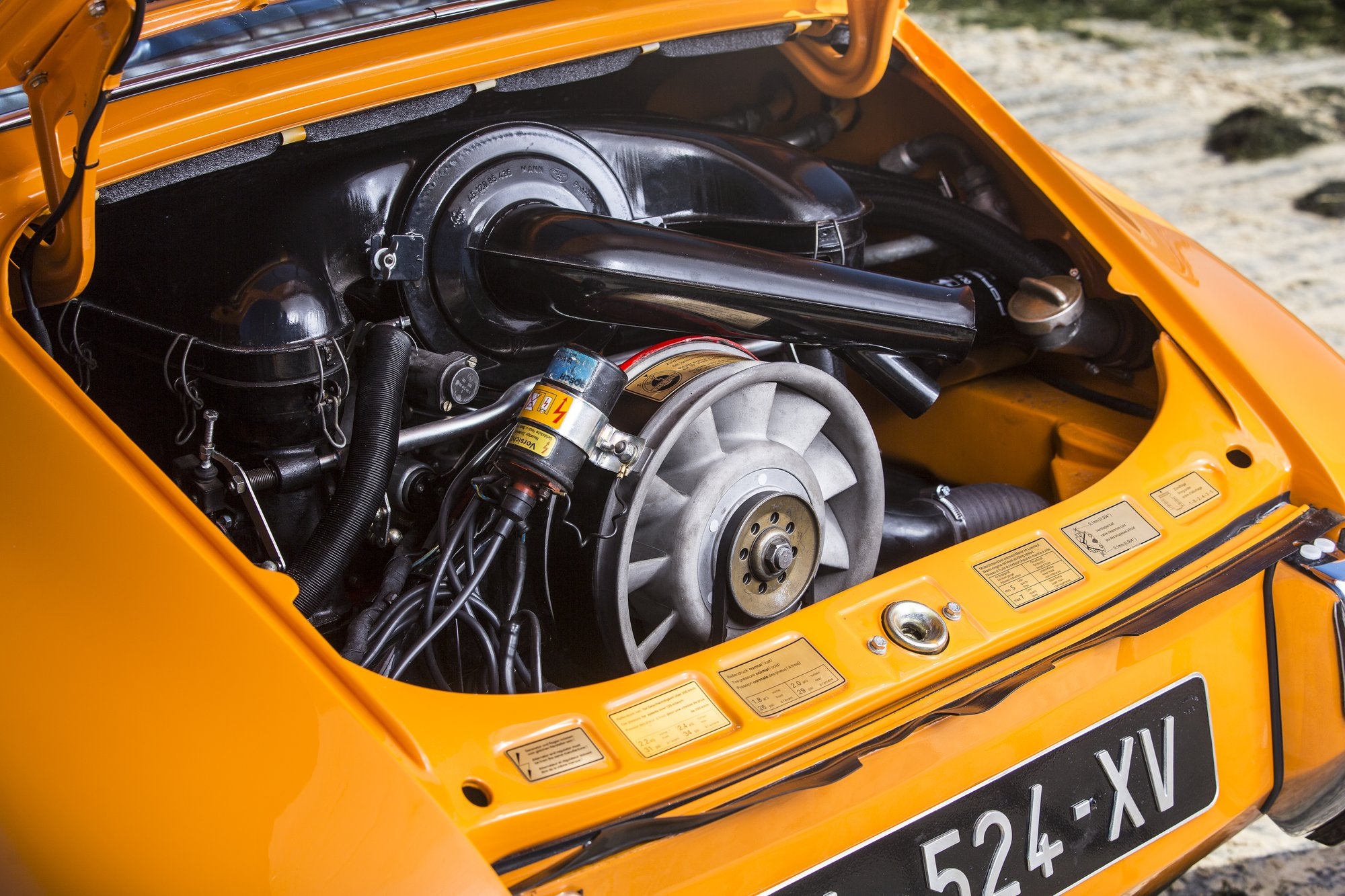 Voiture Porsche 911 2.2L S Thevenet - Orange Signal Dl524 Hd