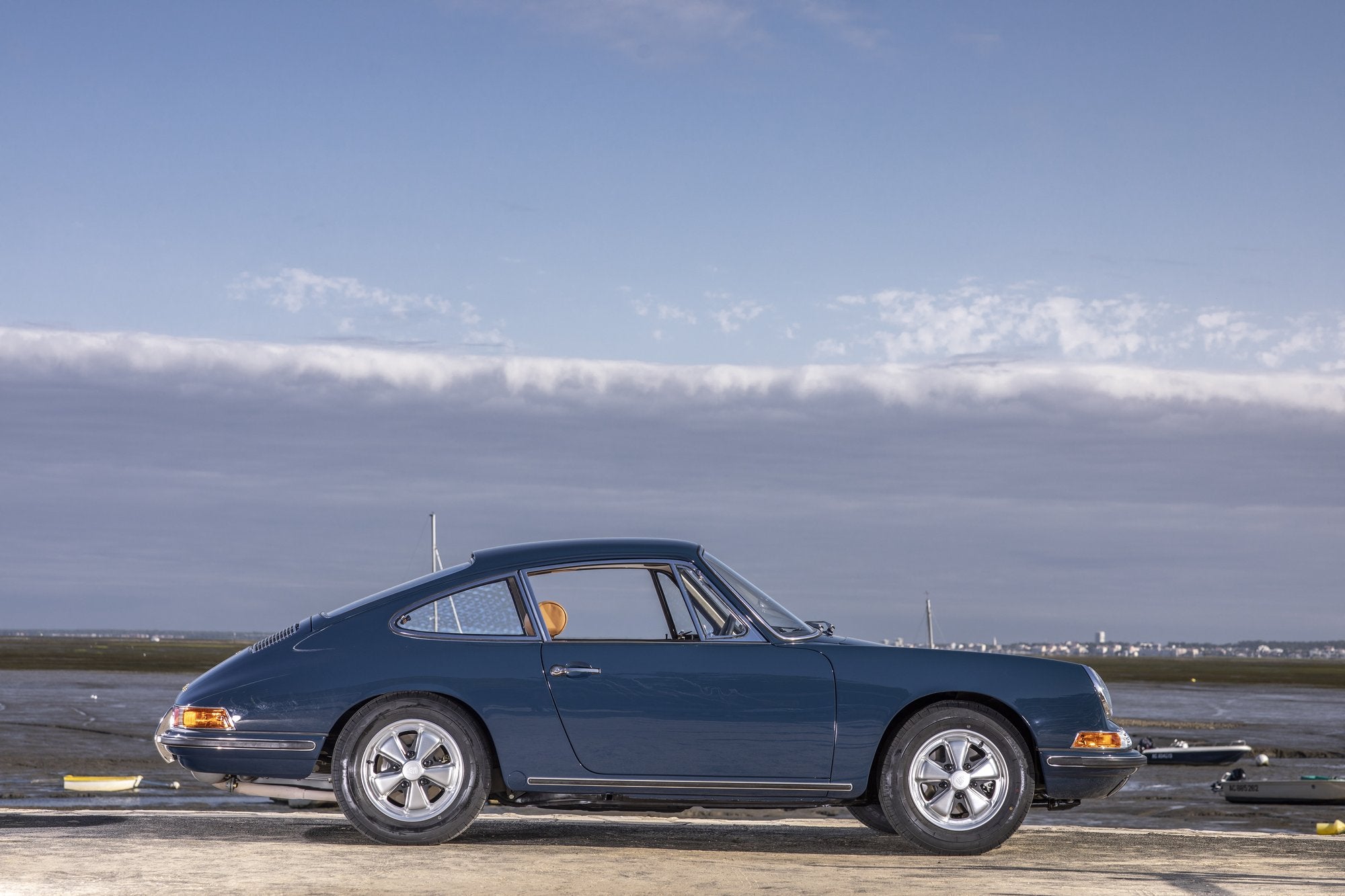 Voiture Porsche 911 2.0S Agablue Cuir Havane Hobaica