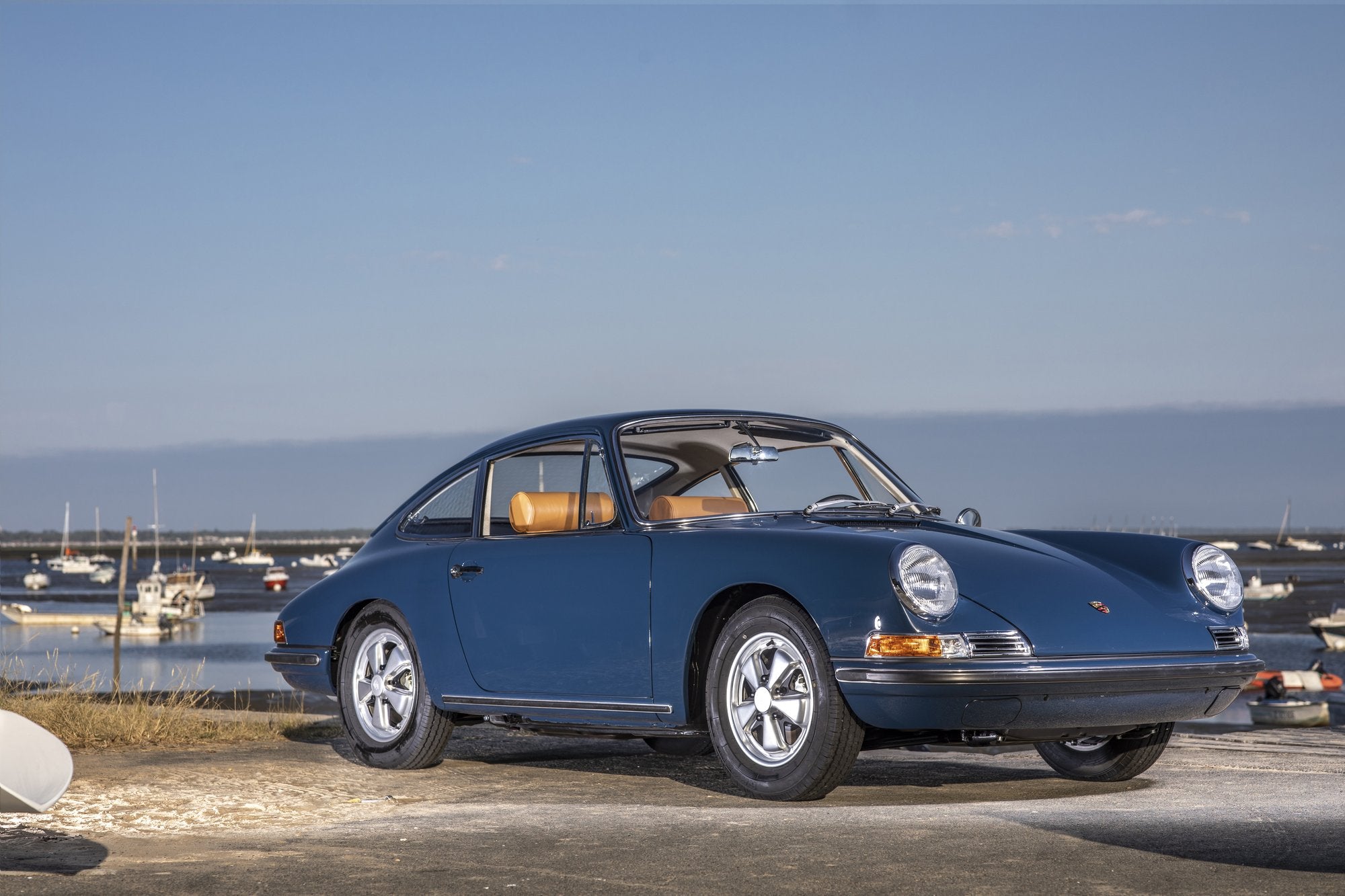 Voiture Porsche 911 2.0S Agablue Cuir Havane Hobaica