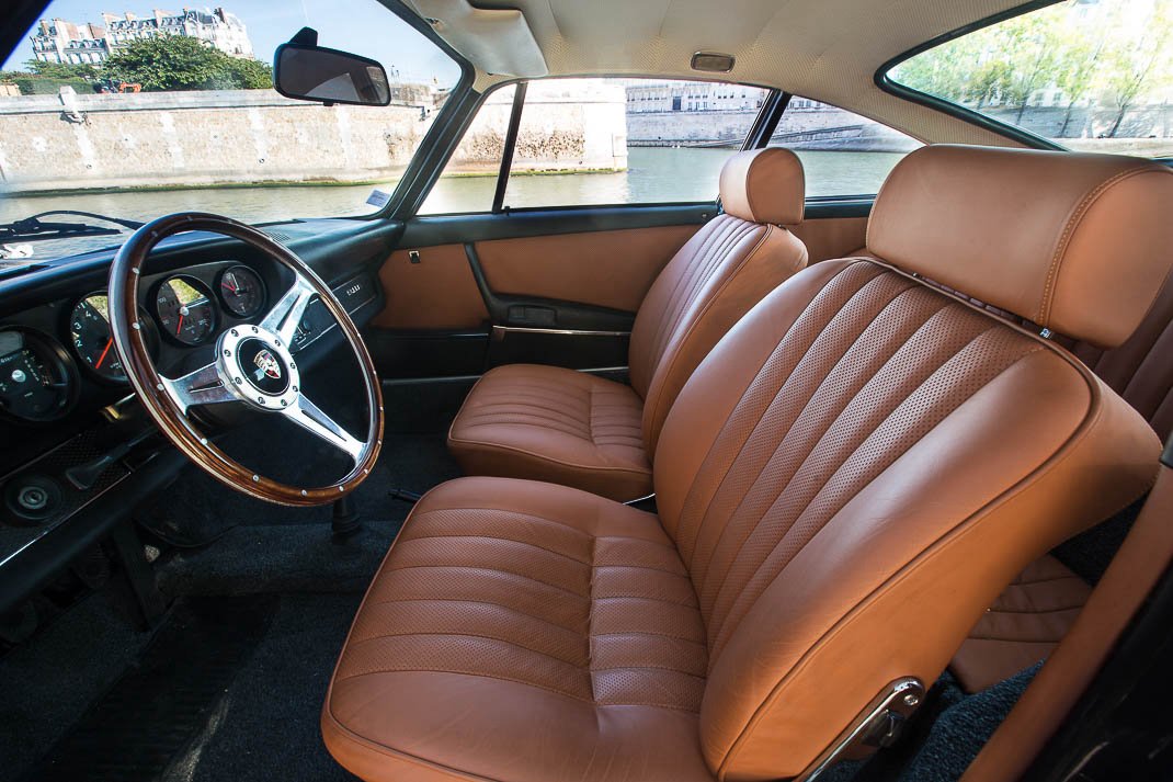 Voiture Porsche 911 2.0L E Gris Ardoise Cuir Marron Paris
