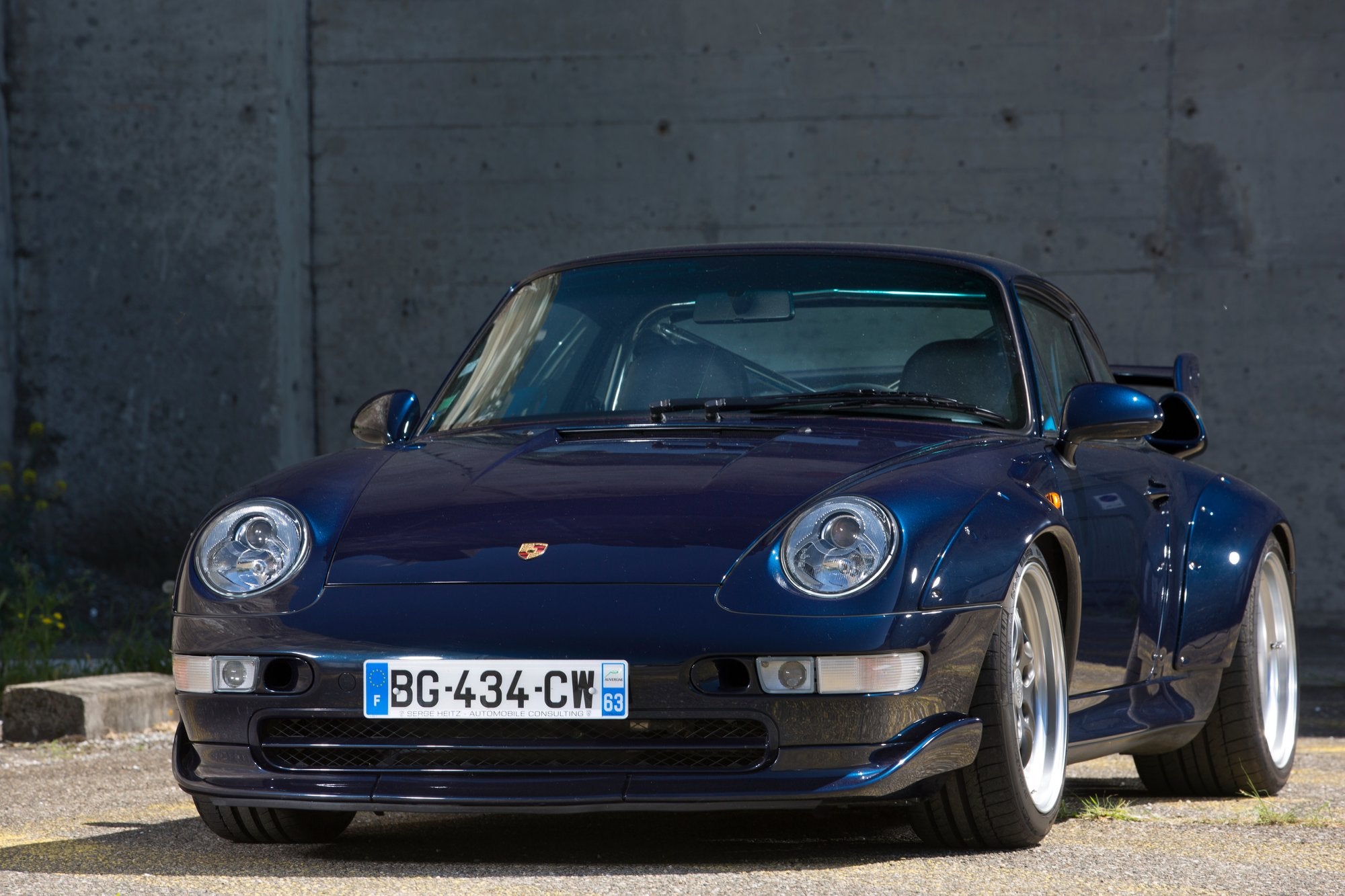 Voiture Porsche 993 GT2 Bleue