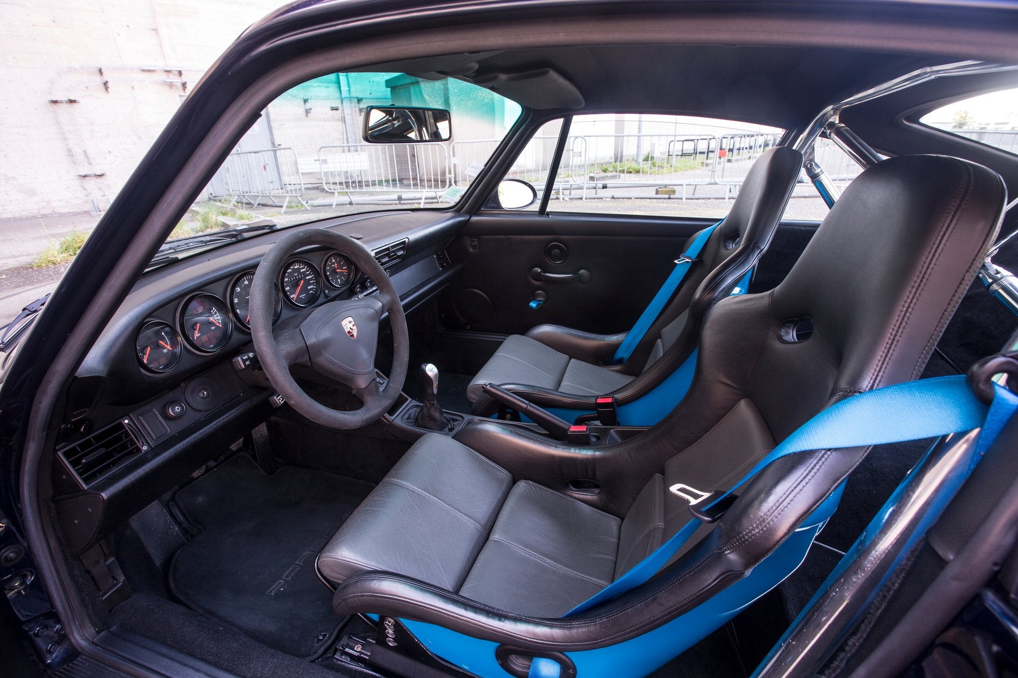 Voiture Porsche 993 GT2 Bleue