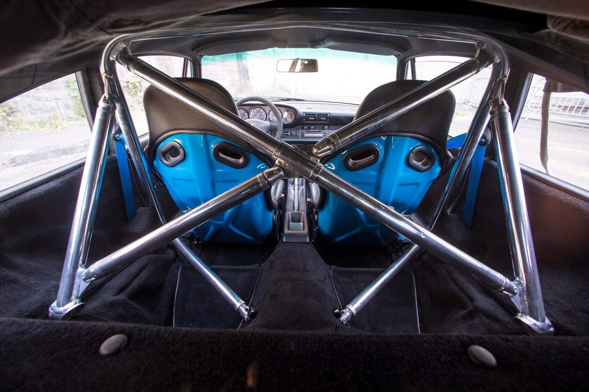 Voiture Porsche 993 GT2 Bleue