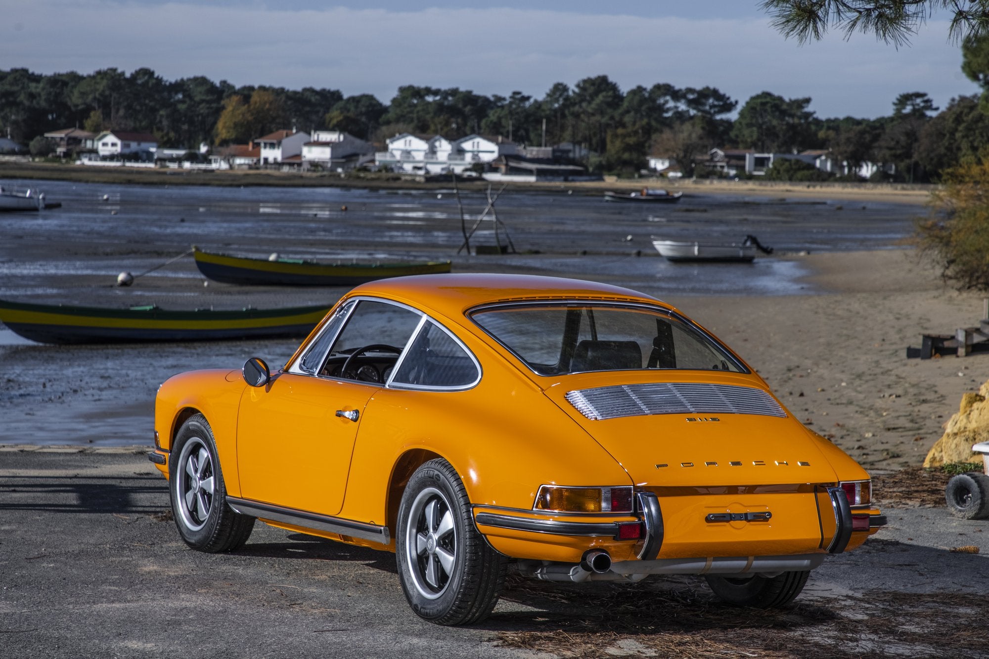 Voiture Porsche 911 2.2S 1Ère Main - Orange Signal Eau