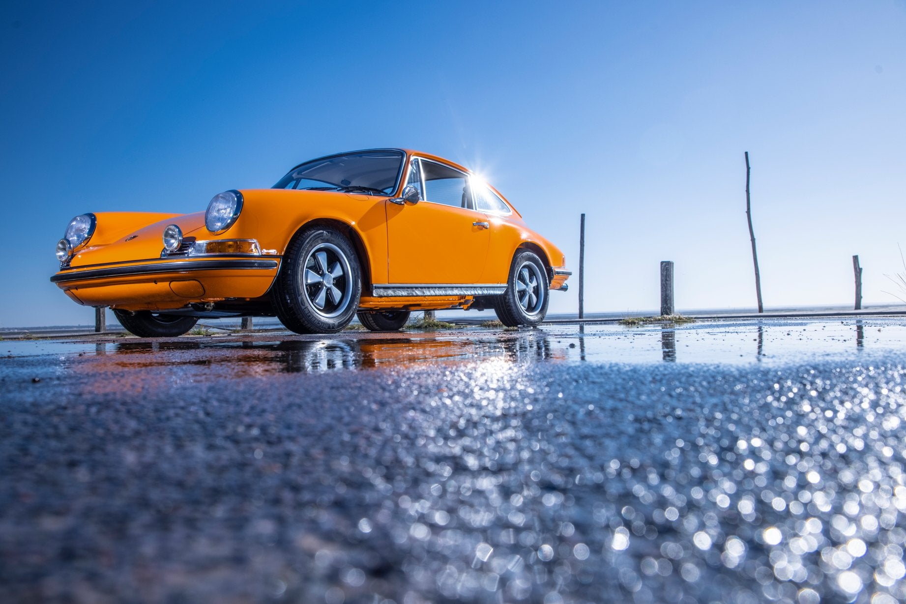 Voiture Porsche 911 2.2S 1Ère Main Orange