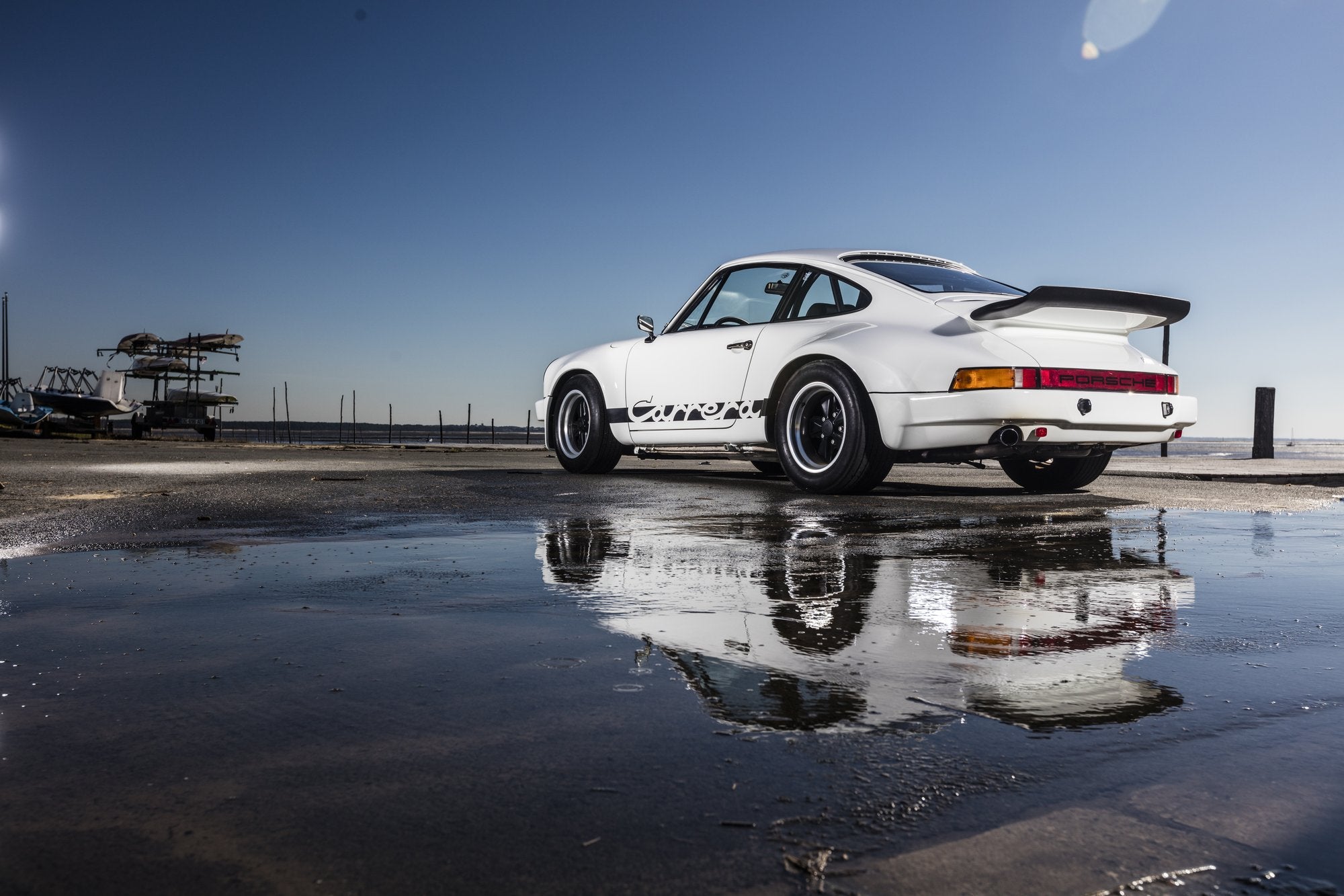 Voiture Porsche 911 3L RS Coupé Blanc