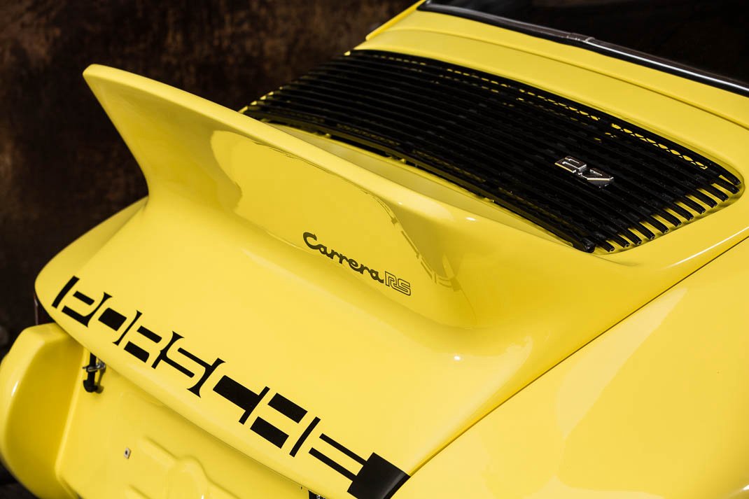 Voiture Porsche 911 2.7 RS Lightweight Jaune