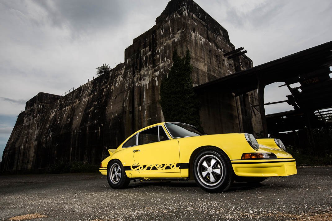 Voiture Porsche 911 2.7 RS Lightweight Jaune