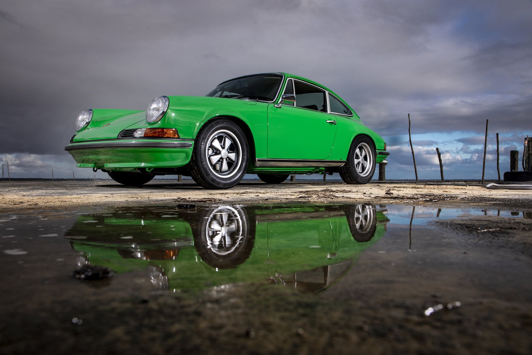 Voiture Porsche 911 2.4 S Verte