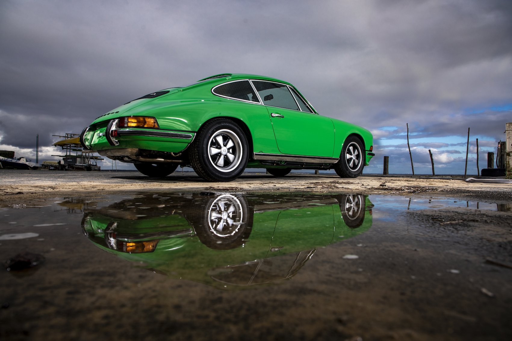Voiture Porsche 911 2.4 S Verte