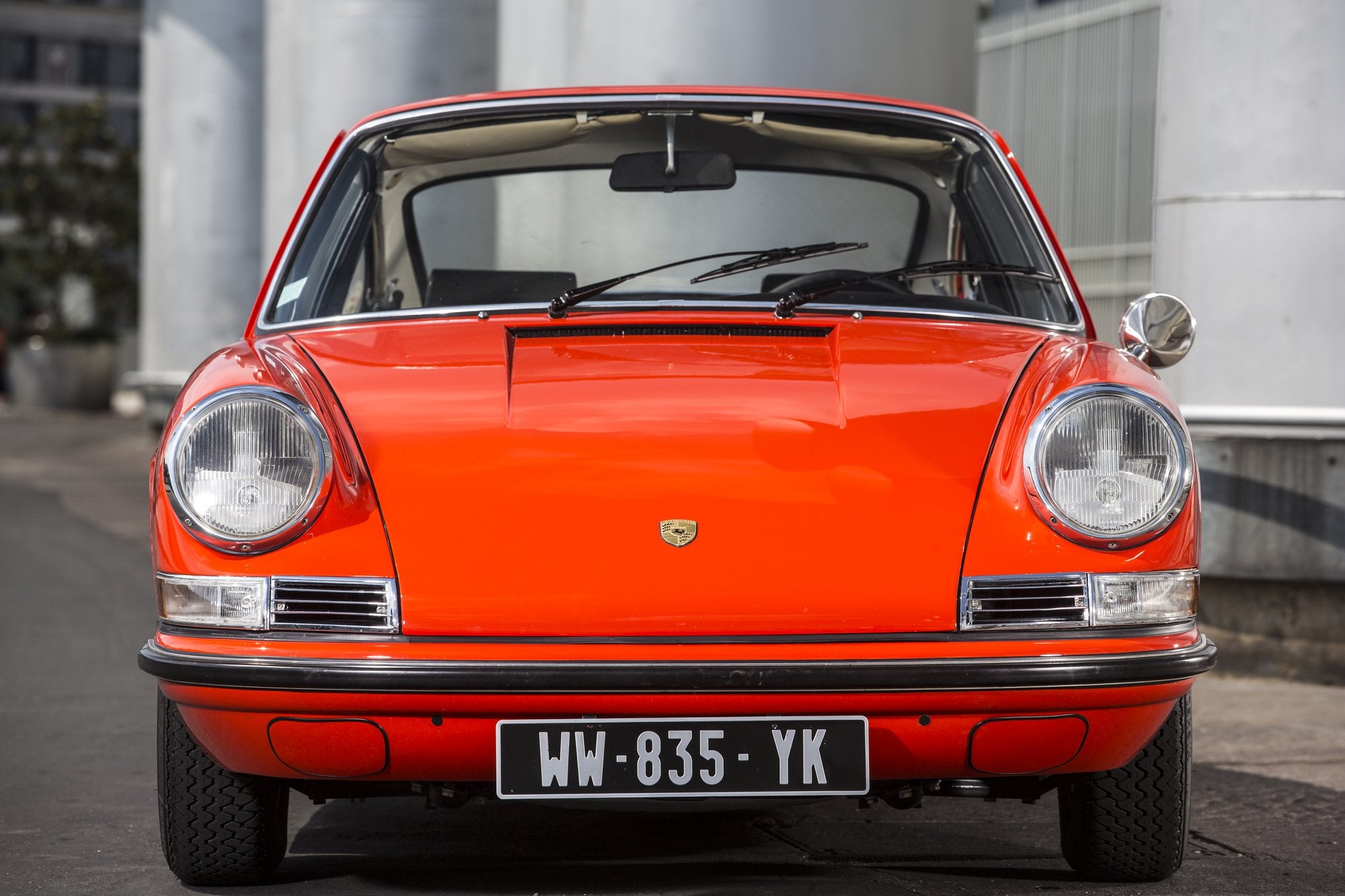 Voiture Porsche 911 2.2 S Rouge Tangerine 1968 - Industrie