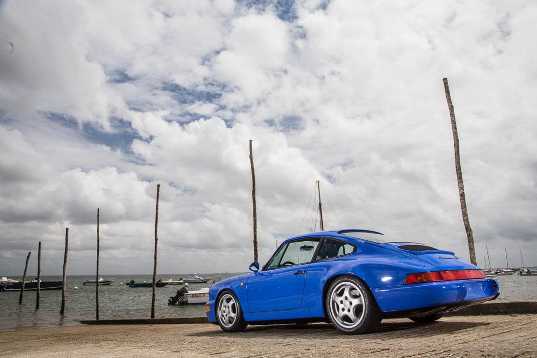 Voiture Porsche 964 Carrera RS Coupé Bleu