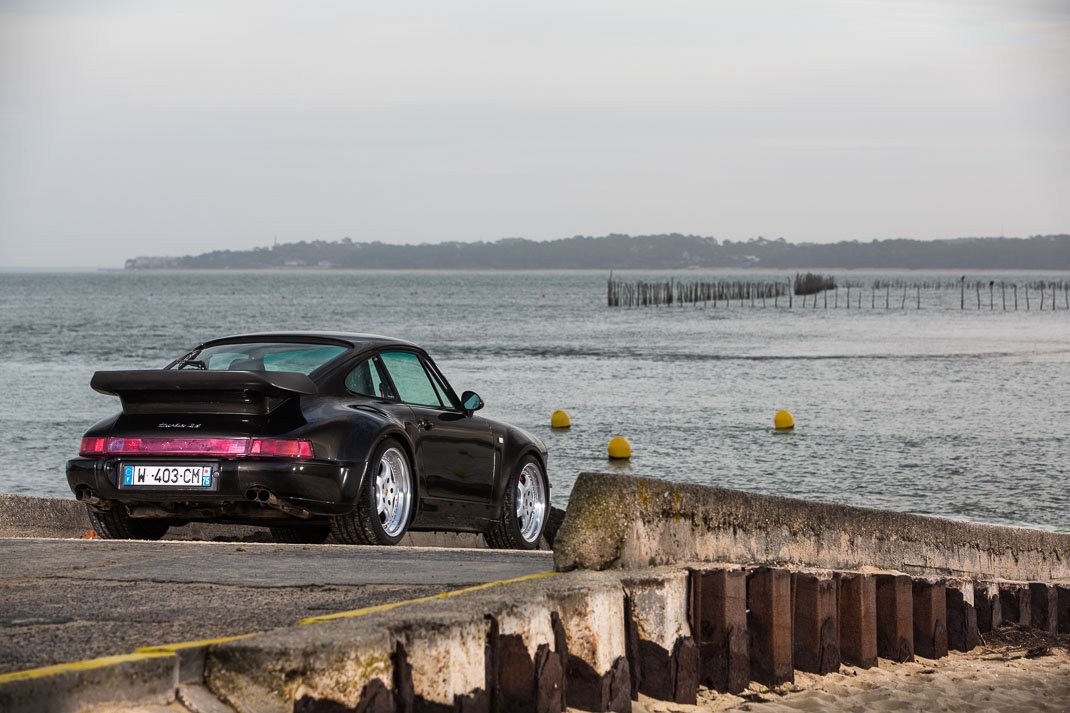 Voiture Porsche 965 Turbo 3.6 Coupé Noir