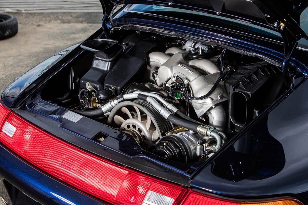 Voiture Porsche 993 Carrera RS Coupé Bleu Noir