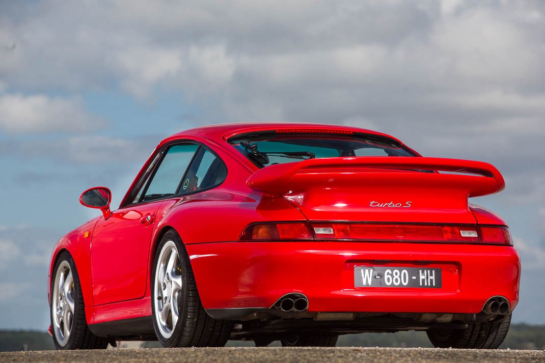 Voiture Porsche 993 Turbo S Coupé Rouge