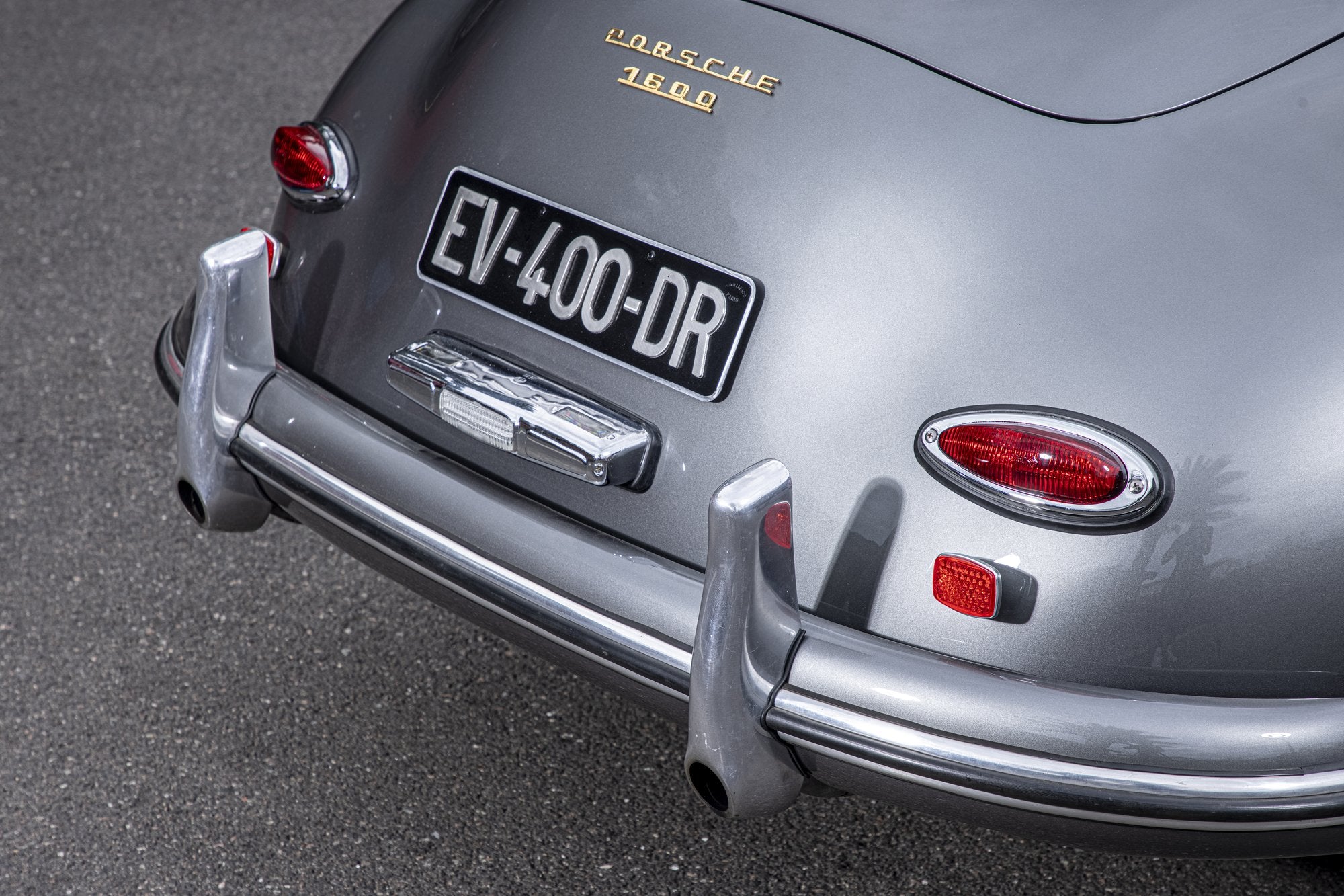 Voiture Porsche 356 Conv D Gris