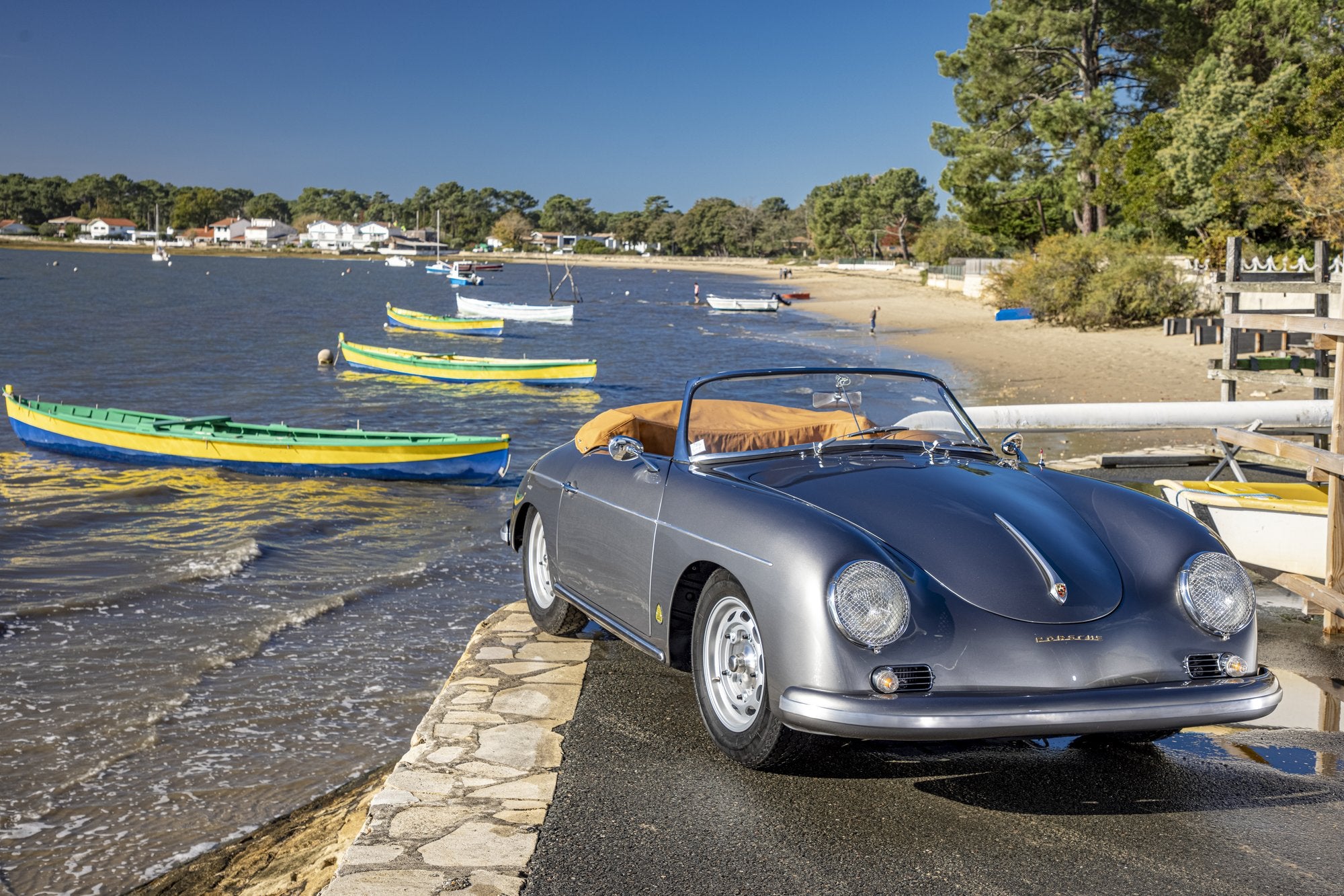 Voiture Porsche Conv D GT Gris